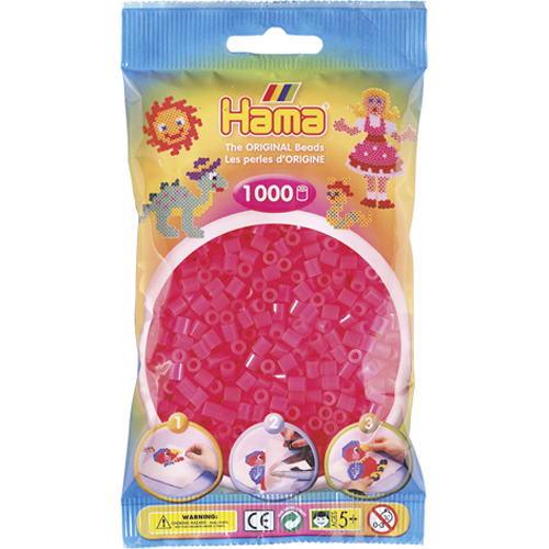 Hama\u0020Strijkkralen\u0020Hama\u00201000\u0020Stuks\u0020Fuchsia