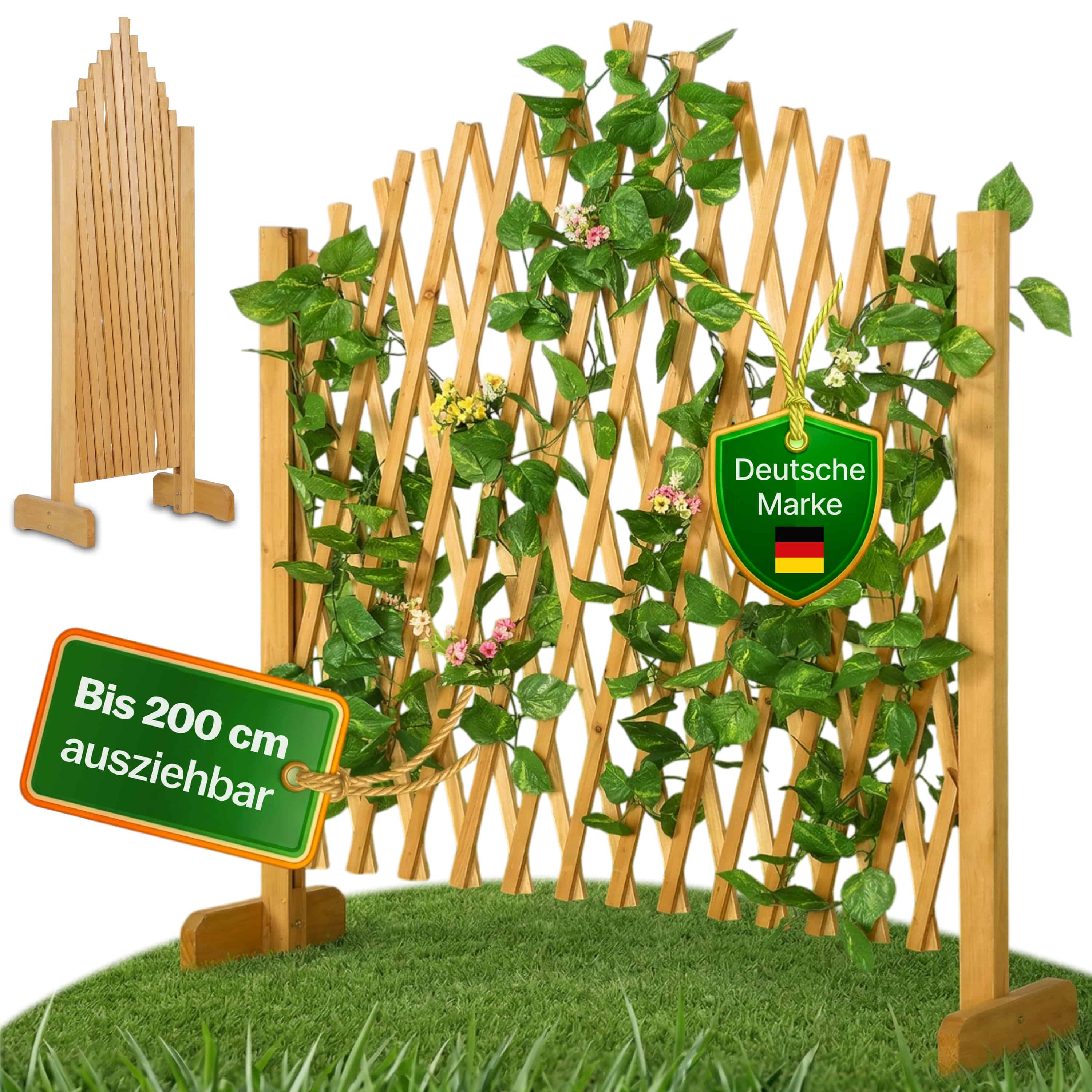 Plantenrek\u0020Bruin\u0020200x107cm
