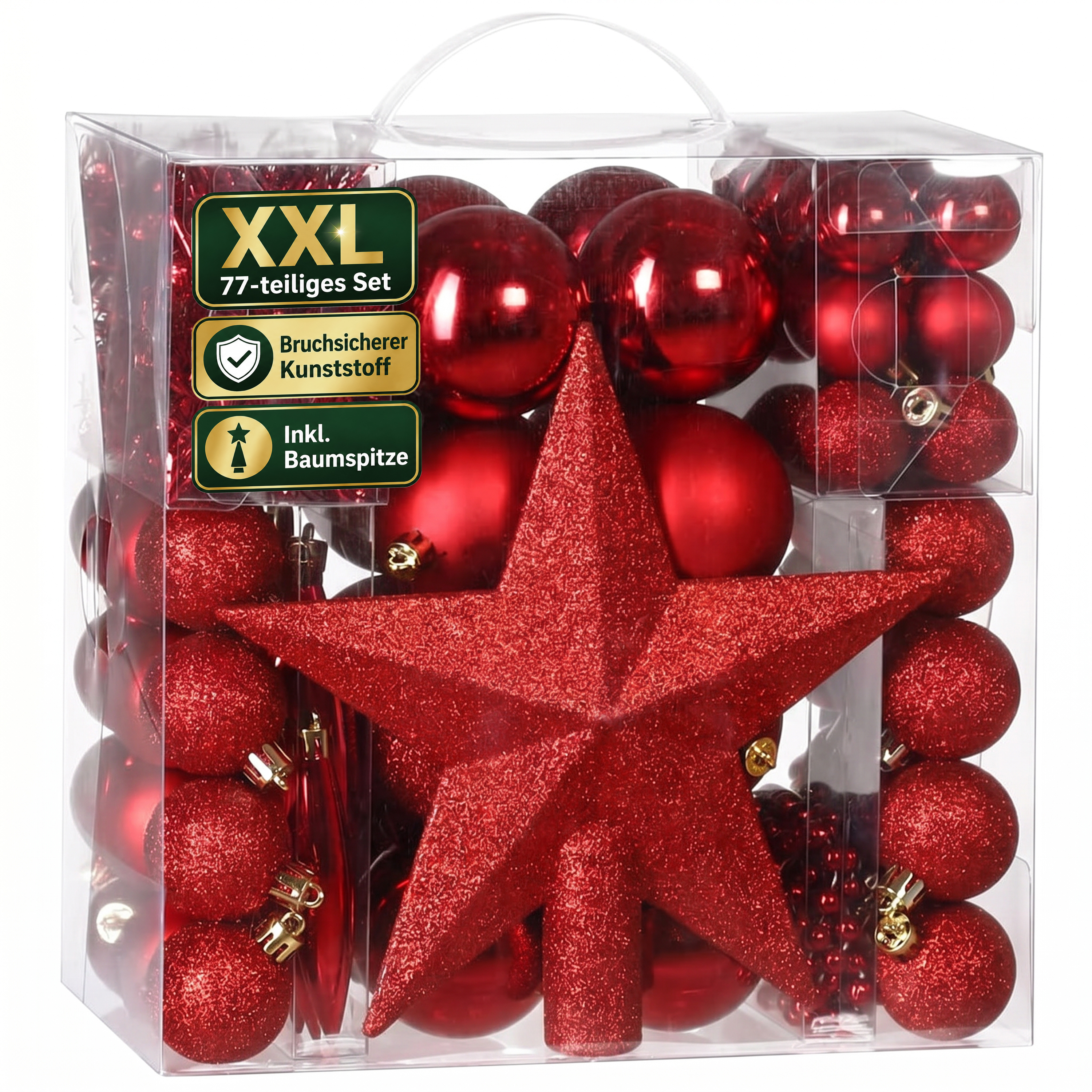 Kerstballen\u0020Rood\u002077\u002Ddelig Kerstballen\u0020Rood\u002077\u002Ddelig