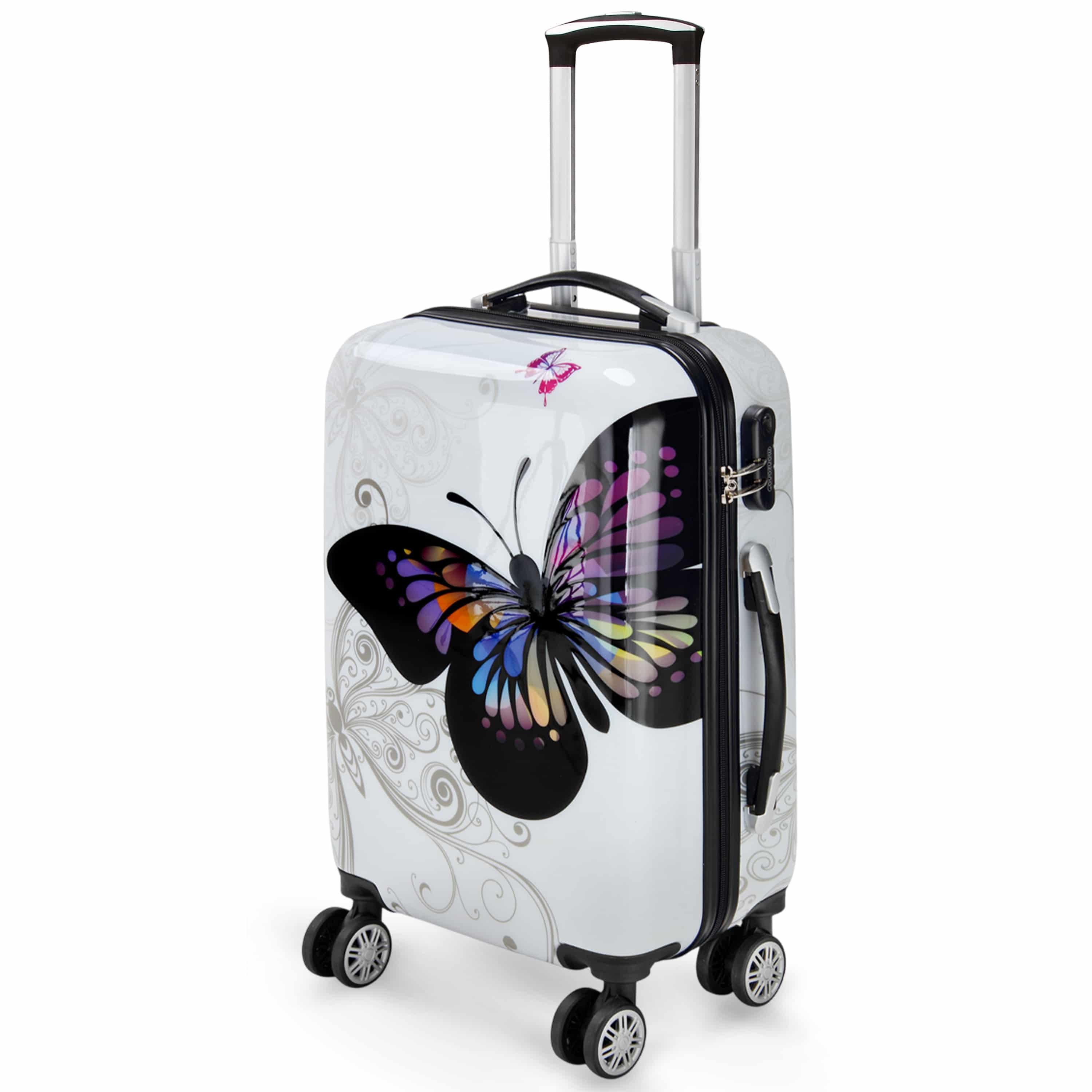 Reiskoffer\u0020Butterfly\u0020M\u0020polycarbonaat\u002042l\u002056x37x23cm Reiskoffer\u0020Butterfly\u0020M\u0020polycarbonaat\u002042l\u002056x37x23cm