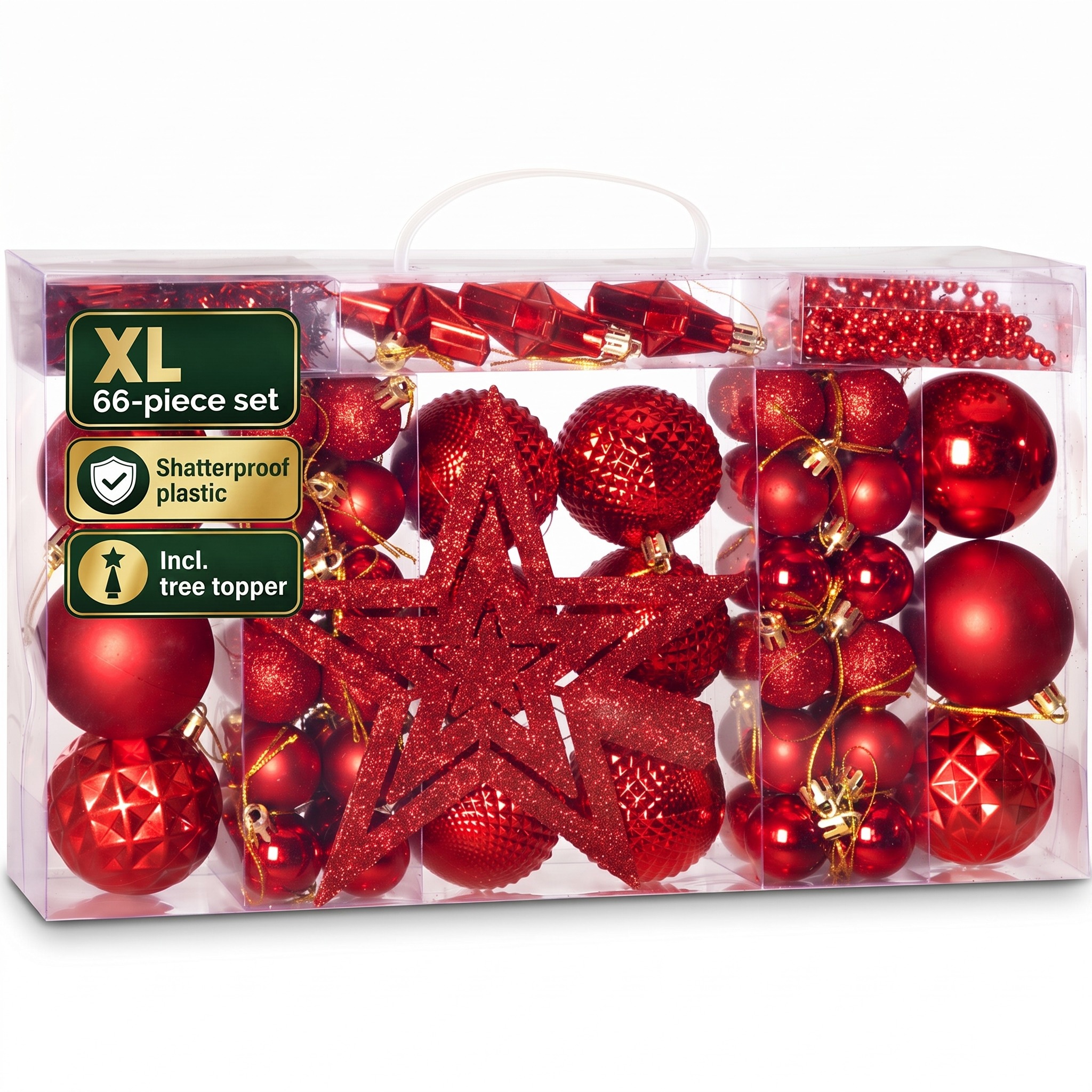 Kerstversiering\u0020Rood\u002066\u002Ddelig Kerstversiering\u0020Rood\u002066\u002Ddelig