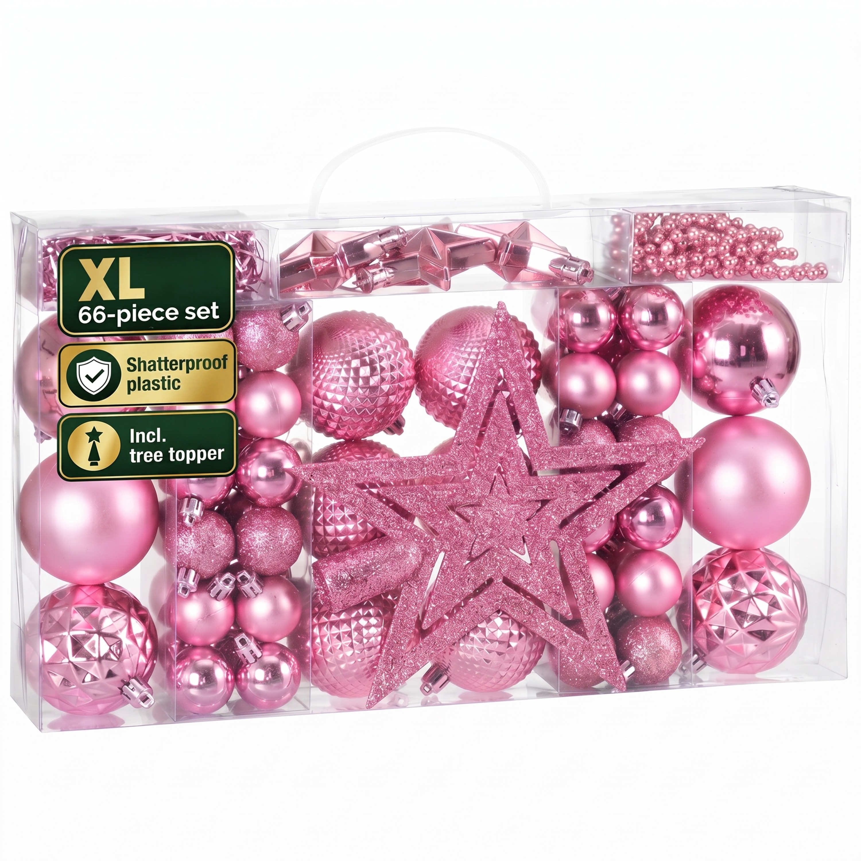 Kerstversiering\u0020Roze\u002066\u002Ddelig Kerstversiering\u0020Roze\u002066\u002Ddelig