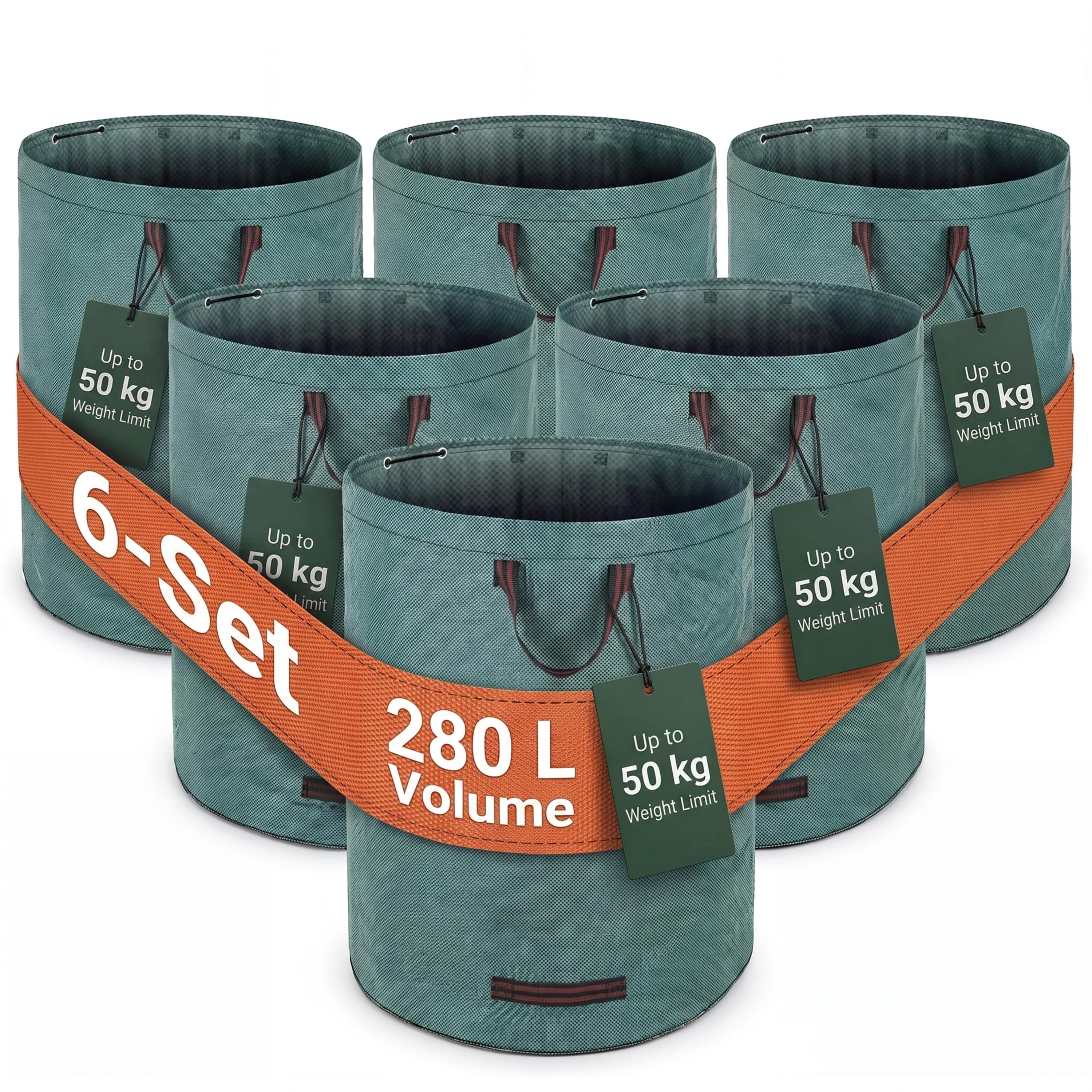 Tuinafvalzak\u0020Set\u0020van\u00206\u0020x\u0020280\u0020Liter\u0020Groen Tuinafvalzak\u0020Set\u0020van\u00206\u0020x\u0020280\u0020Liter\u0020Groen