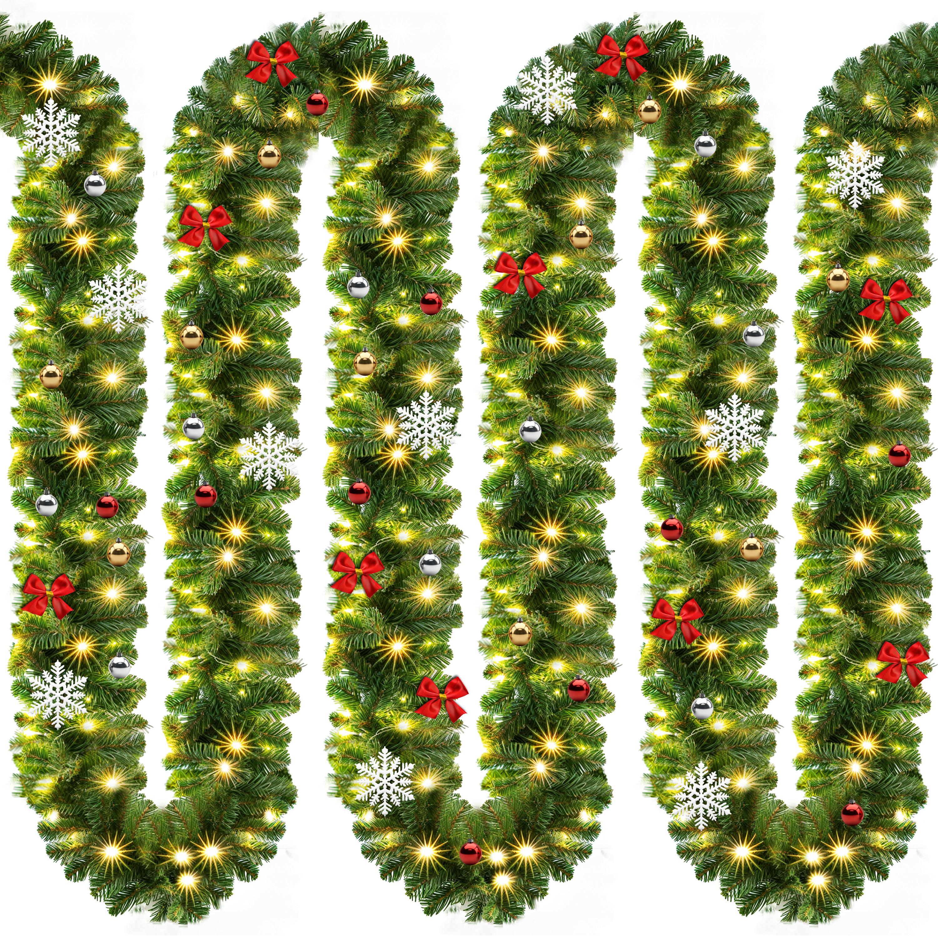Guirlande\u0020Groen\u00205m\u002080\u0020LED\u00B4s\u0020Kerstdecoratie Guirlande\u0020Groen\u00205m\u002080\u0020LED\u00B4s\u0020Kerstdecoratie