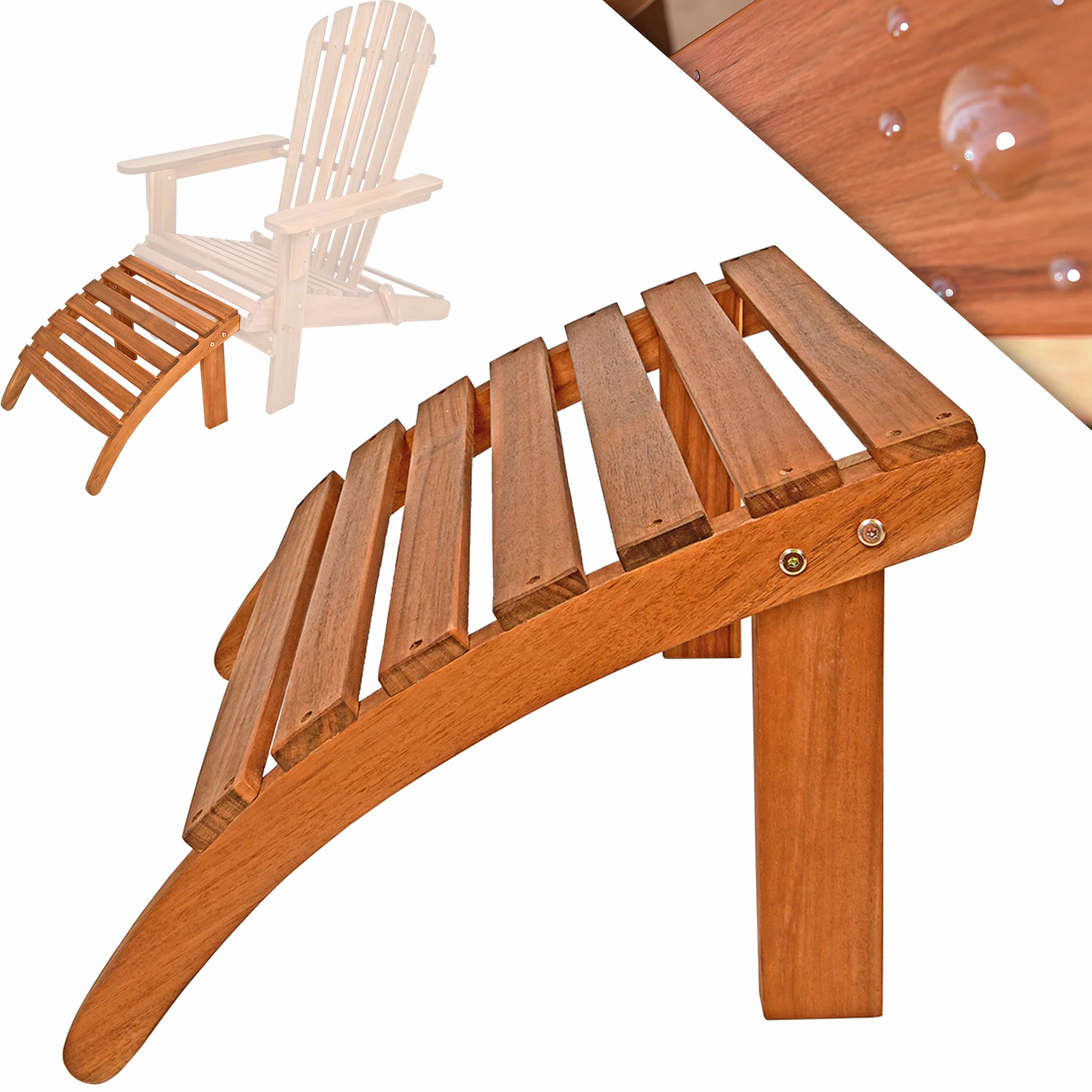 Voetsteun\u0020Acaciahout\u0020voor\u0020Adirondack\u0020Tuinstoel