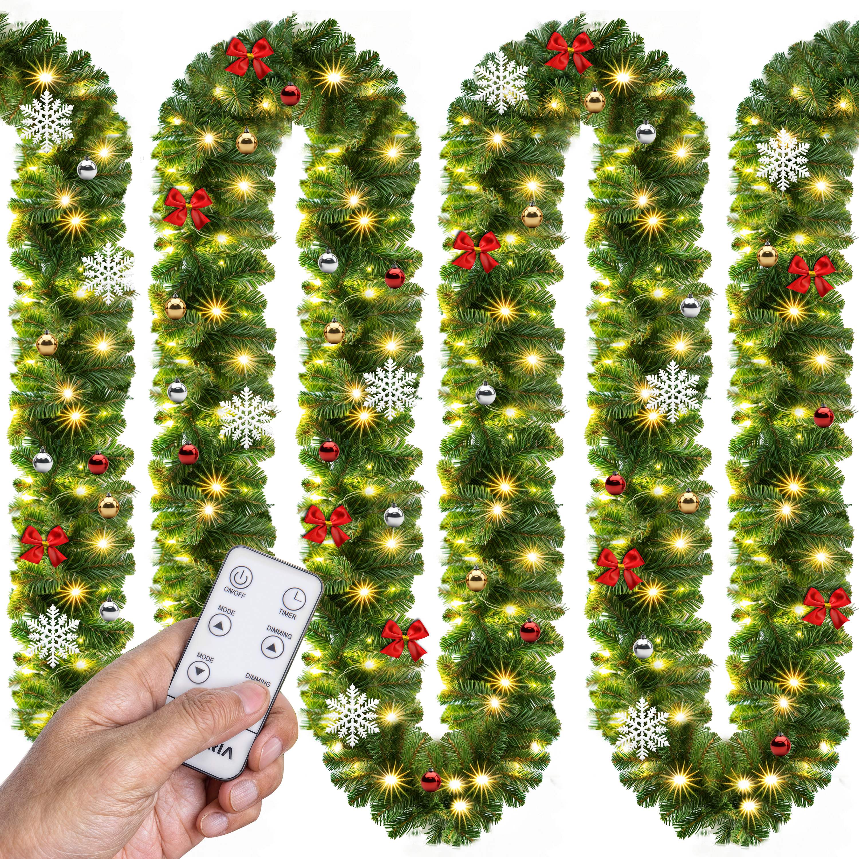 Kerstslinger\u00205m\u0020incl\u0020Afstandsbediening Kerstslinger\u00205m\u0020incl\u0020Afstandsbediening