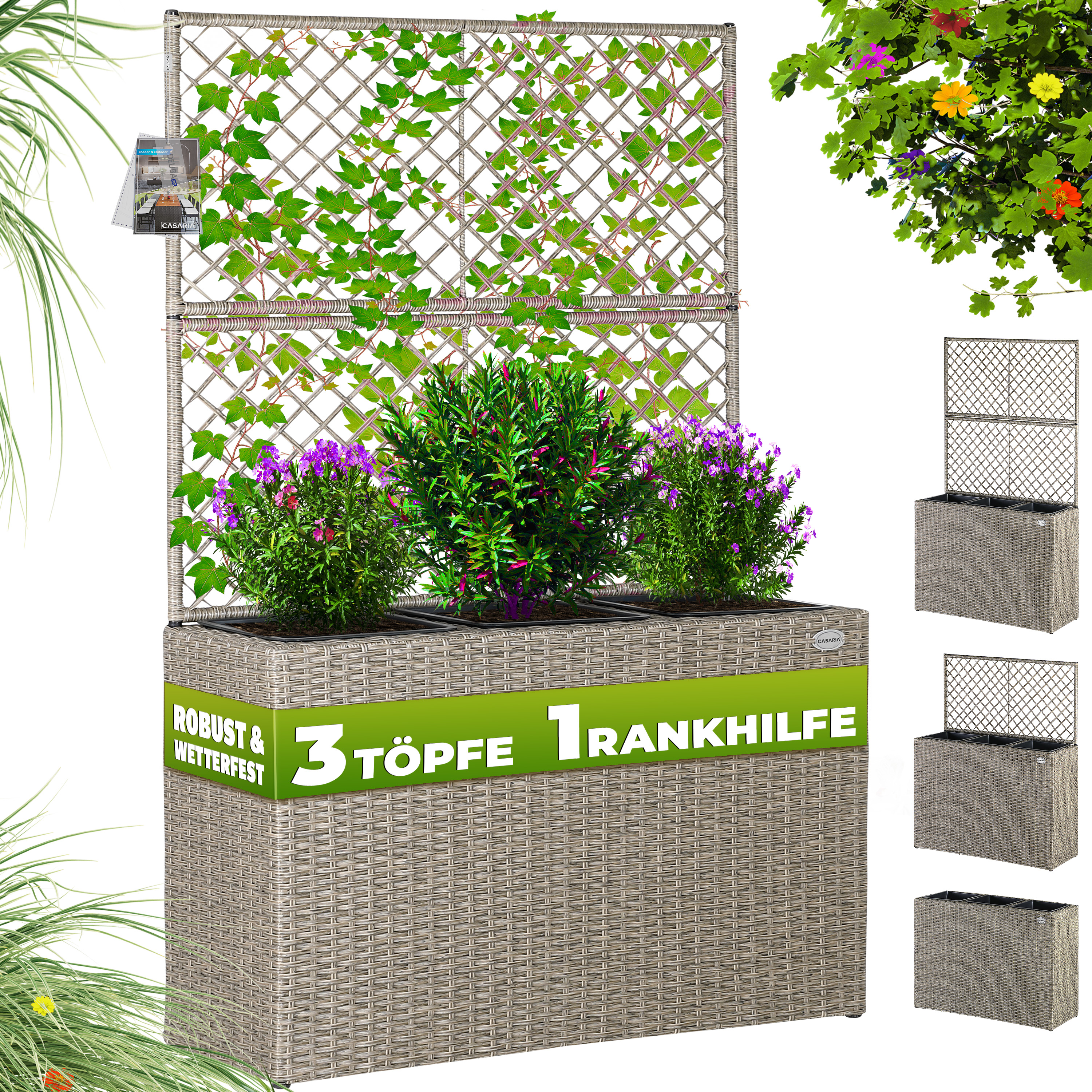 Polyrattan\u0020Bloembak\u0020met\u0020Latwerk\u0020Cr\u00E8me Polyrattan\u0020Bloembak\u0020met\u0020Latwerk\u0020Cr\u00E8me