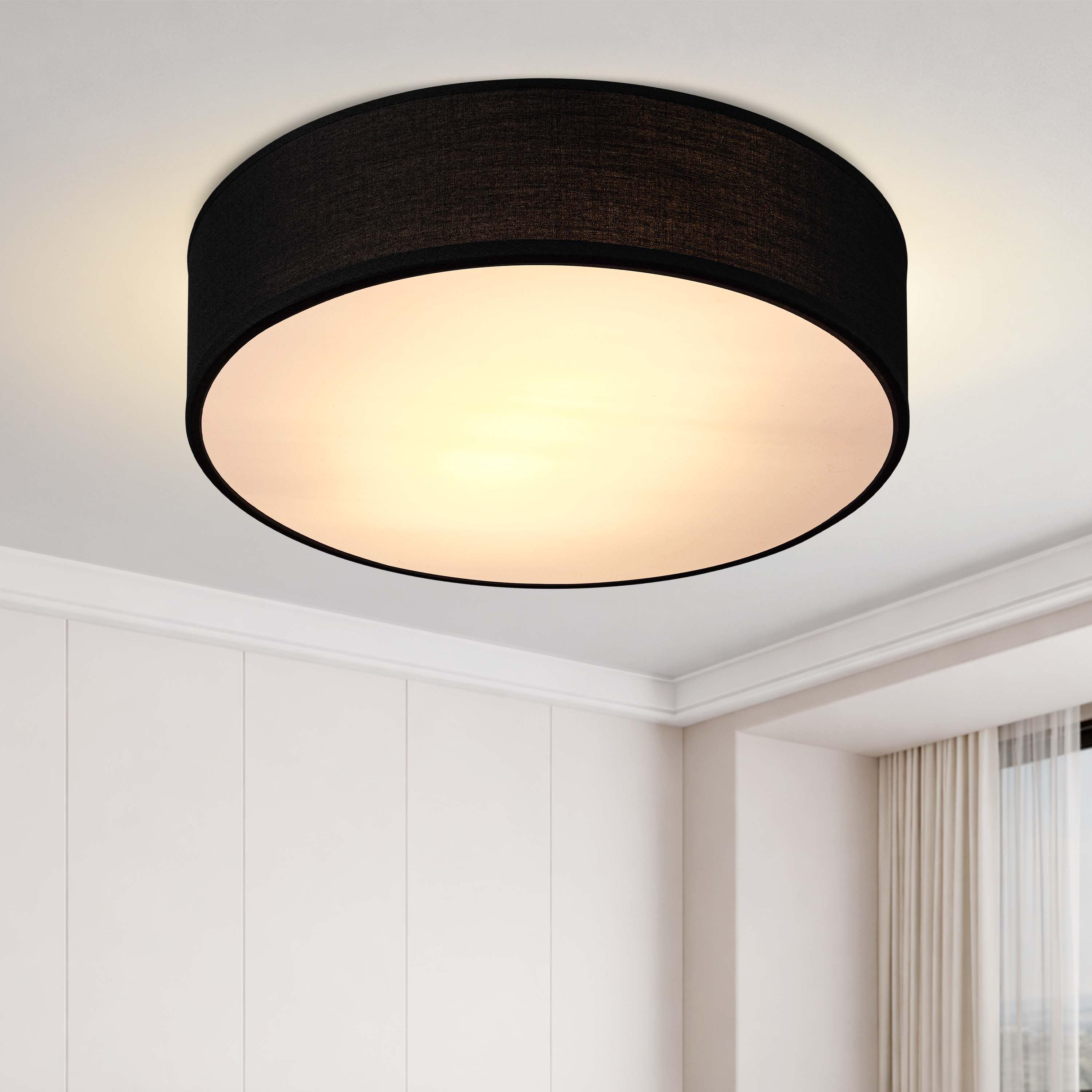 Plafondlamp\u0020Zwart\u0020Stof\u0020\u00F838cm Plafondlamp\u0020Zwart\u0020Stof\u0020\u00F838cm