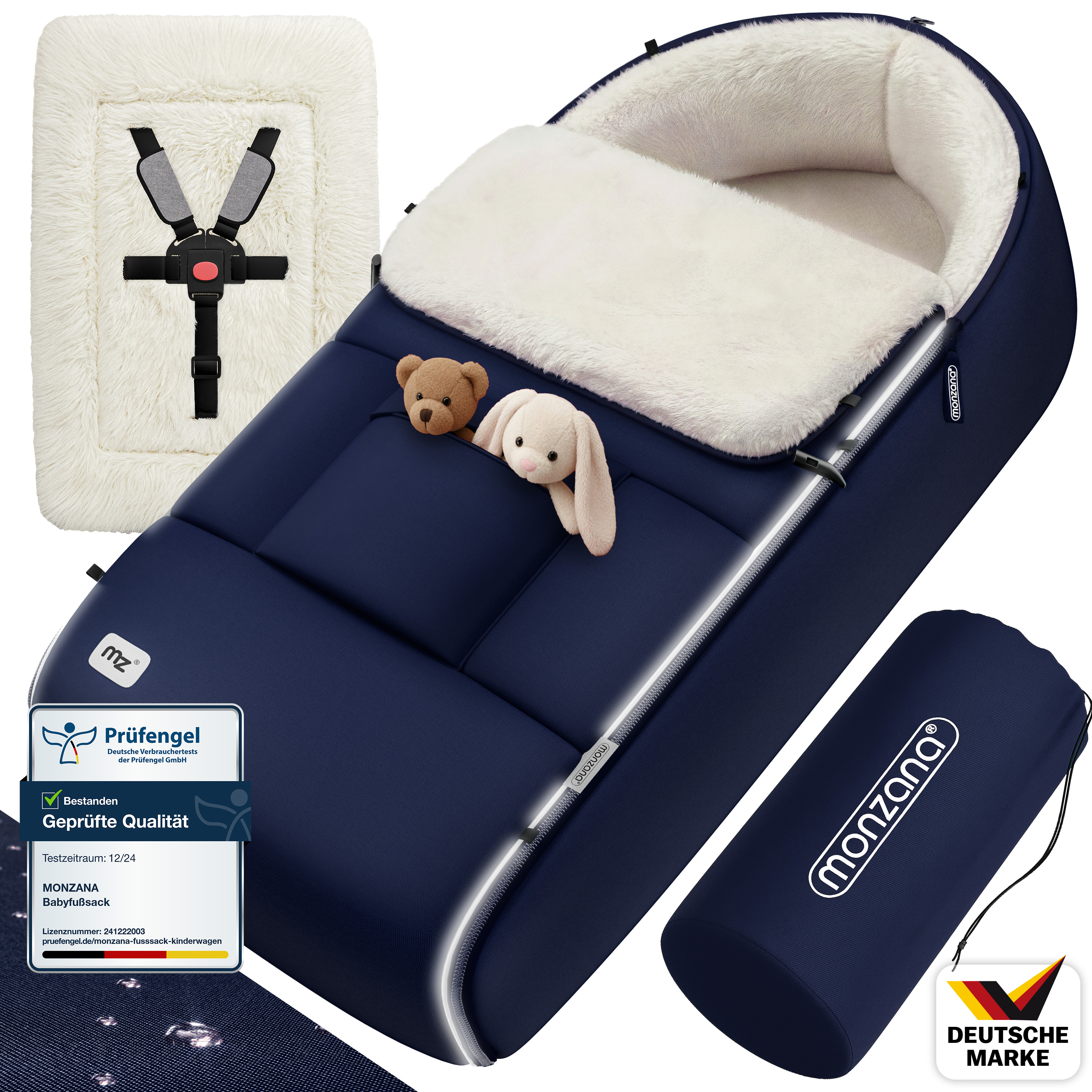 Voetenzak\u0020voor\u0020kinderwagen\u0020Marineblauw\u0020gevoerd Voetenzak\u0020voor\u0020kinderwagen\u0020Marineblauw\u0020gevoerd