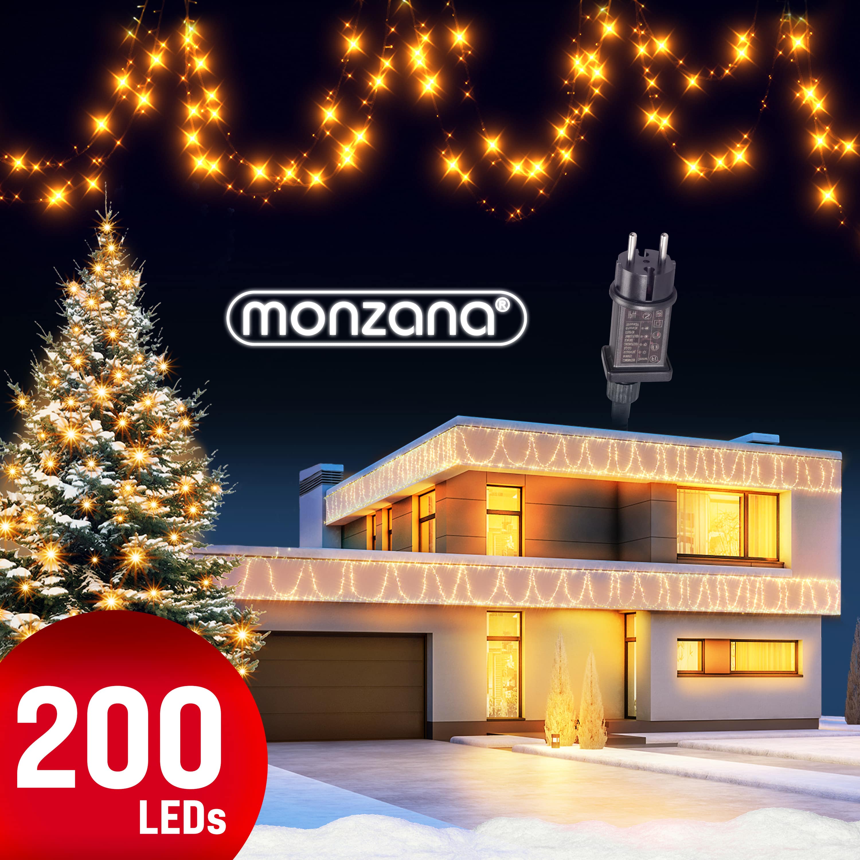 Kerstverlichting\u0020Warmwit\u002020m