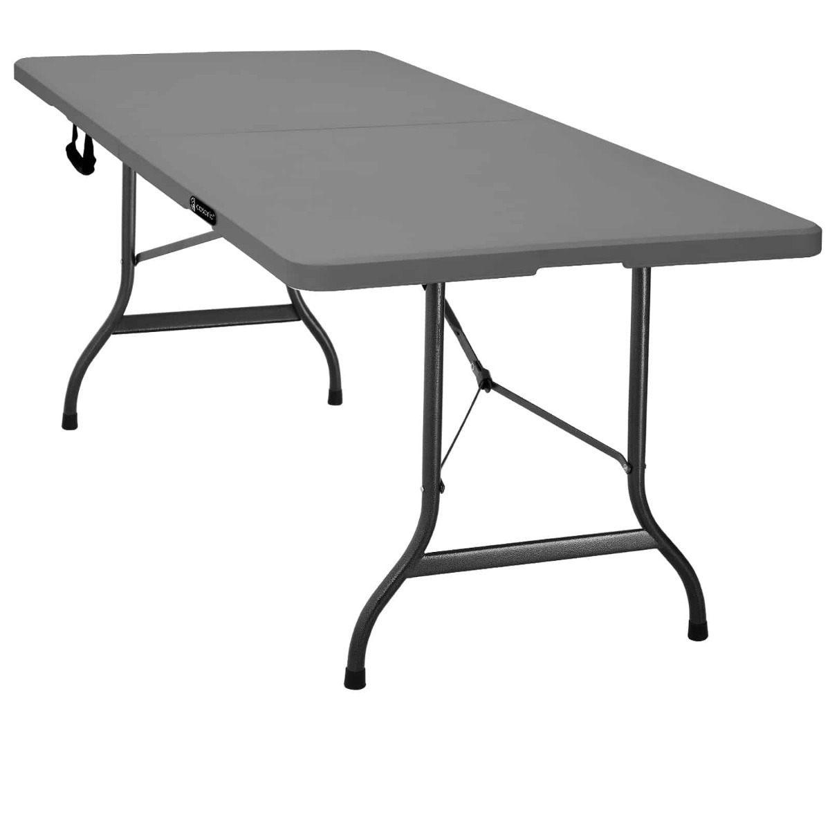 Buffettafel\u0020Zwart\u0020Kunststof\u0020183x76cm\u0020Opvouwbaar