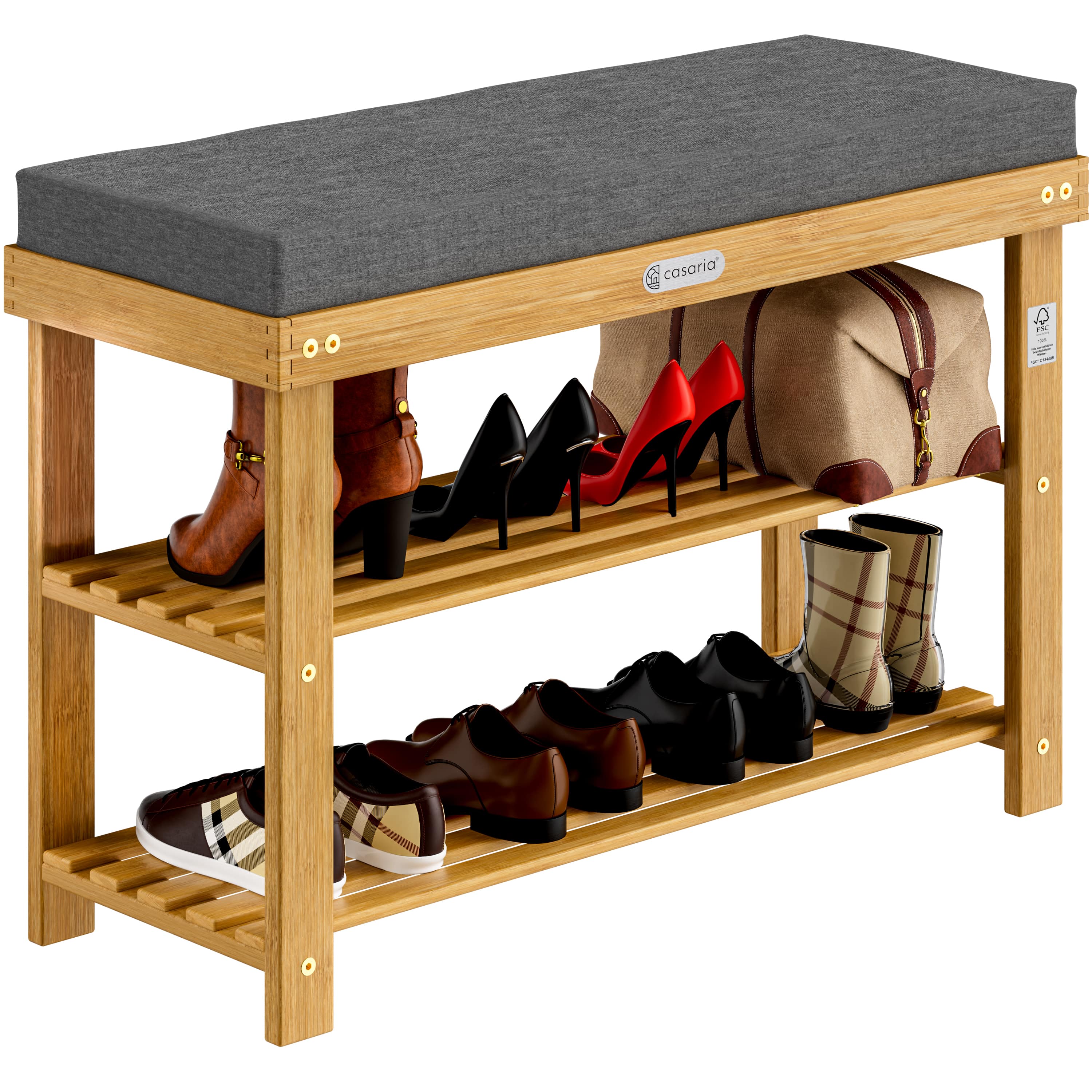 Schoenbank\u0020FSC\u00AE\u002Dgecertificeerd\u0020acaciahout\u002070x33x48cm