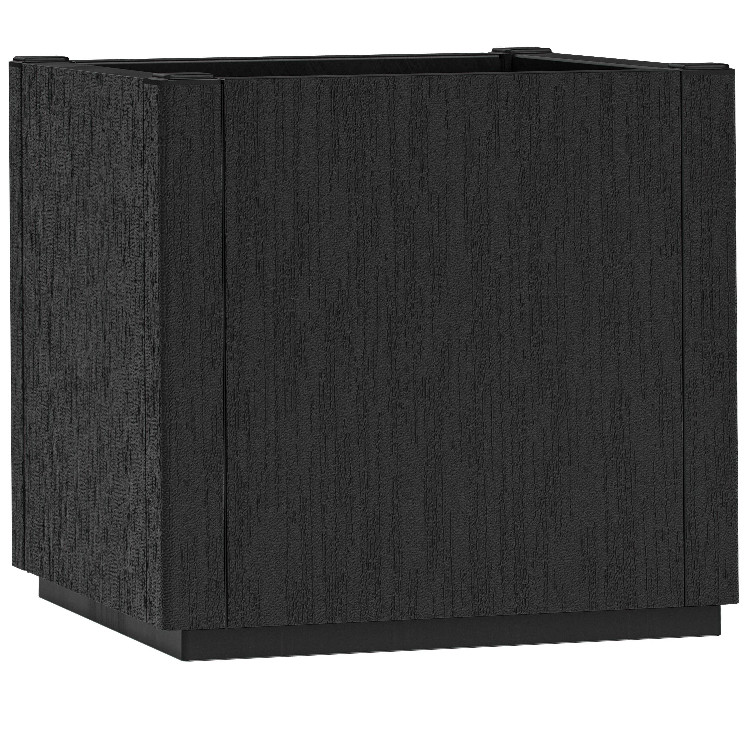 Bloempot\u0020Ethica\u0020antraciet\u0020kunststof\u002036x36x35\u0020cm Bloempot\u0020Ethica\u0020antraciet\u0020kunststof\u002036x36x35\u0020cm