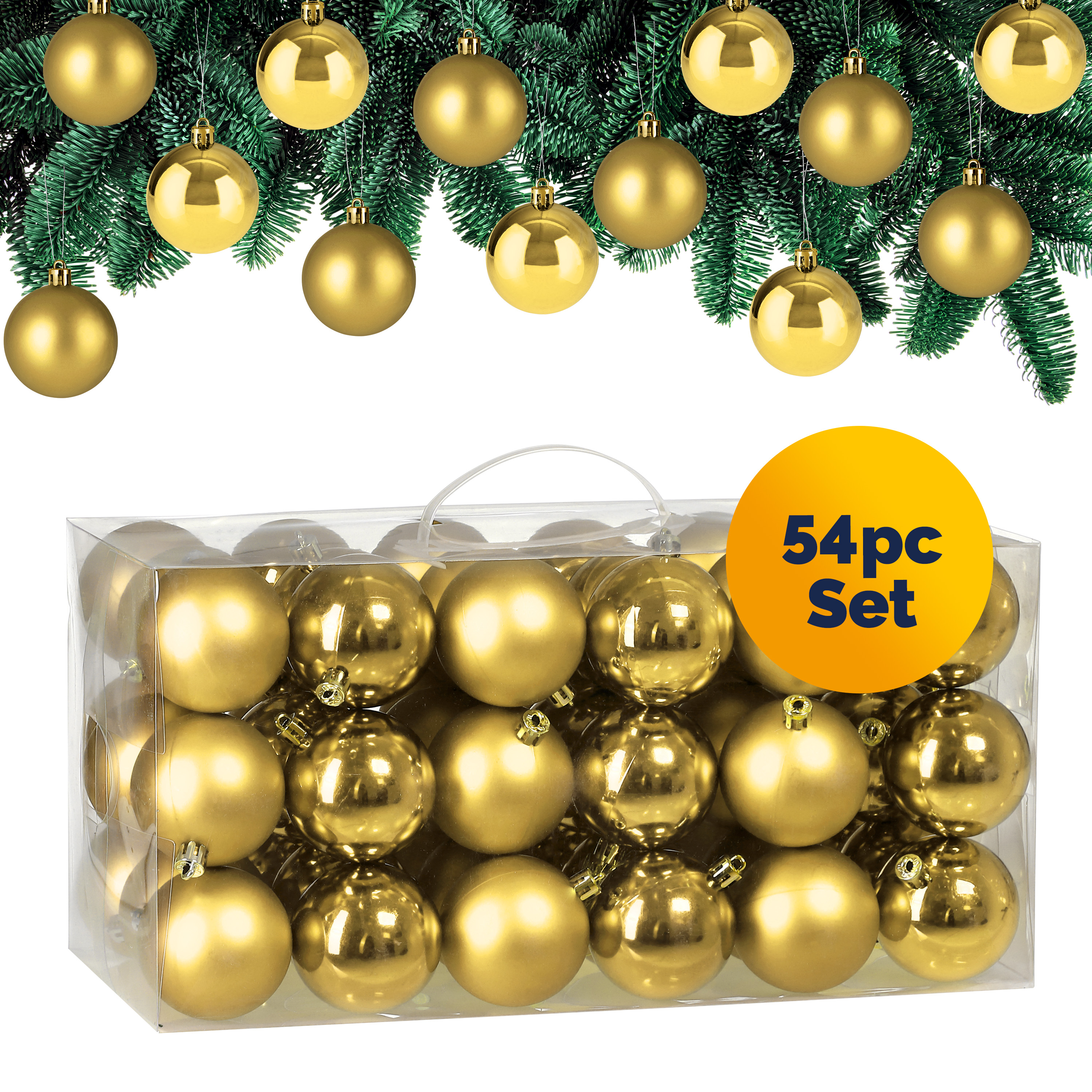 Kerstballen\u0020Goud\u002054\u002Ddelig Kerstballen\u0020Goud\u002054\u002Ddelig
