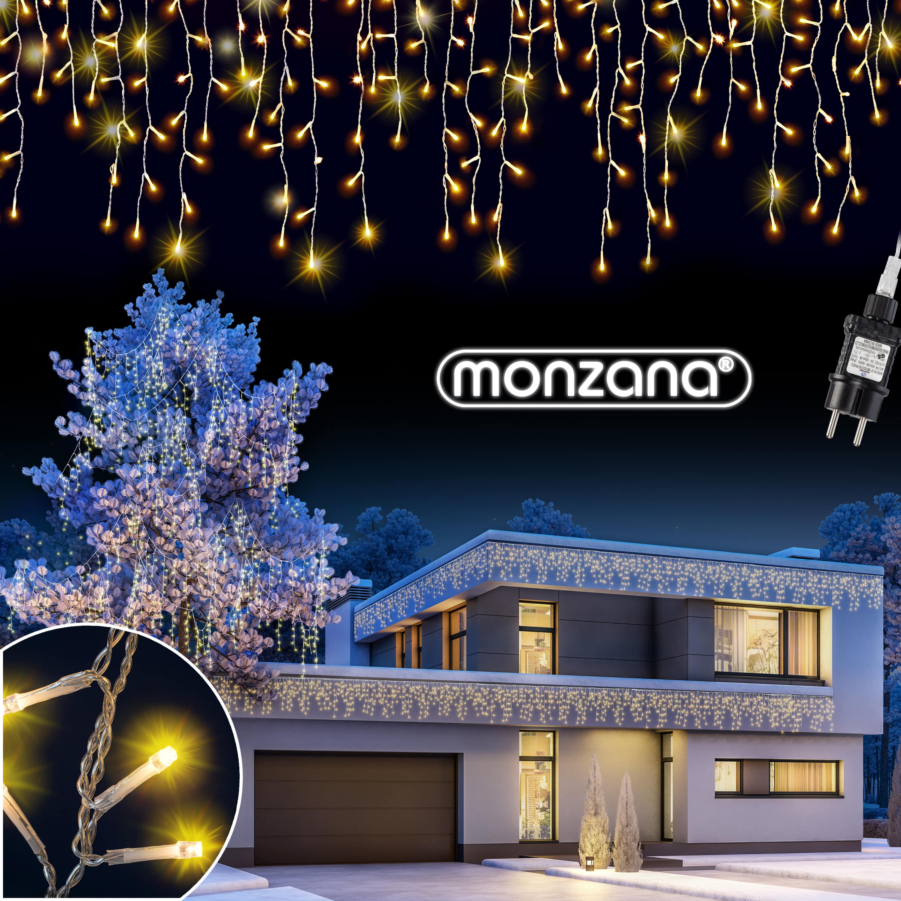 Kerstverlichting\u0020LED\u0020Lichtsnoer\u0020Kerst\u0020Warmwit\u002010m