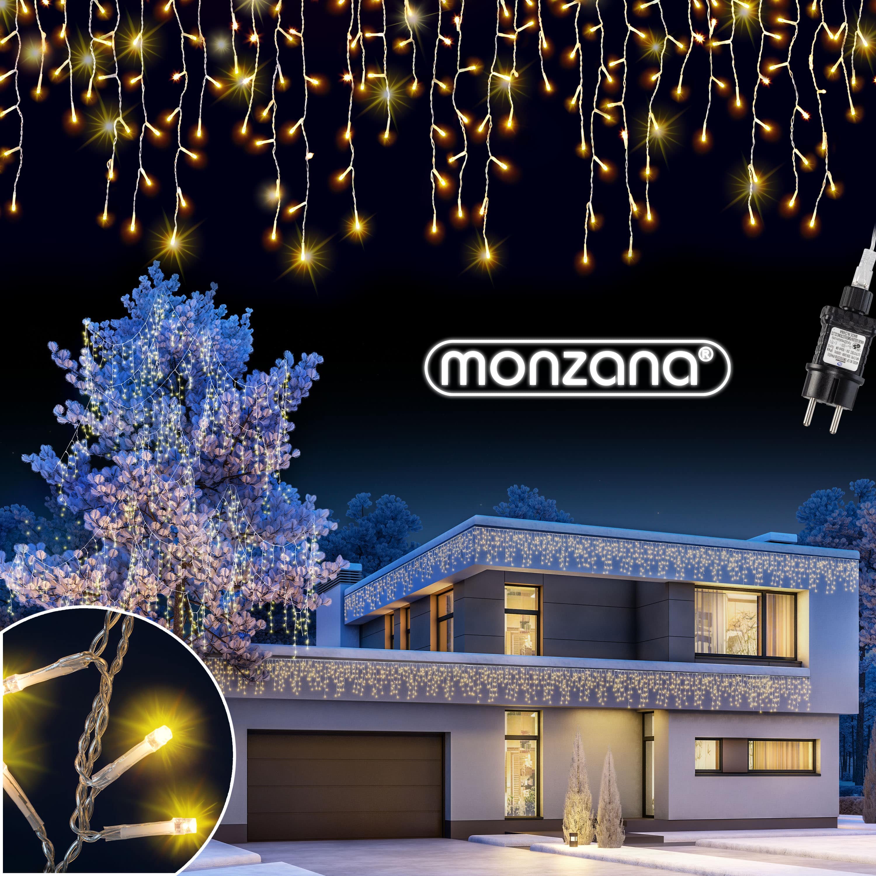 Kerstverlichting\u0020LED\u0020Lichtsnoer\u0020Kerst\u0020Warmwit\u002020m