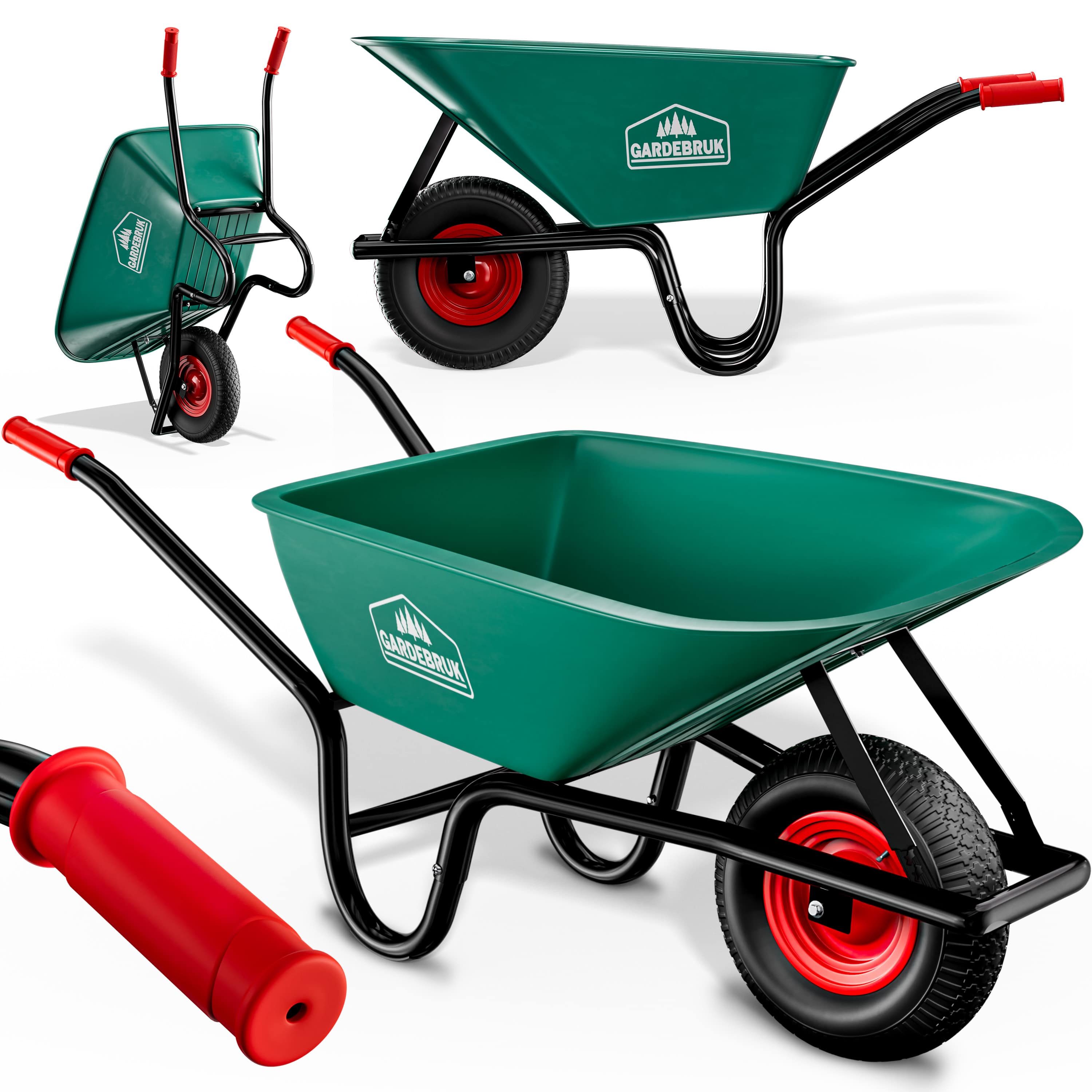 Kruiwagen\u0020Groen\u0020100L\u0020max\u0020250kg
