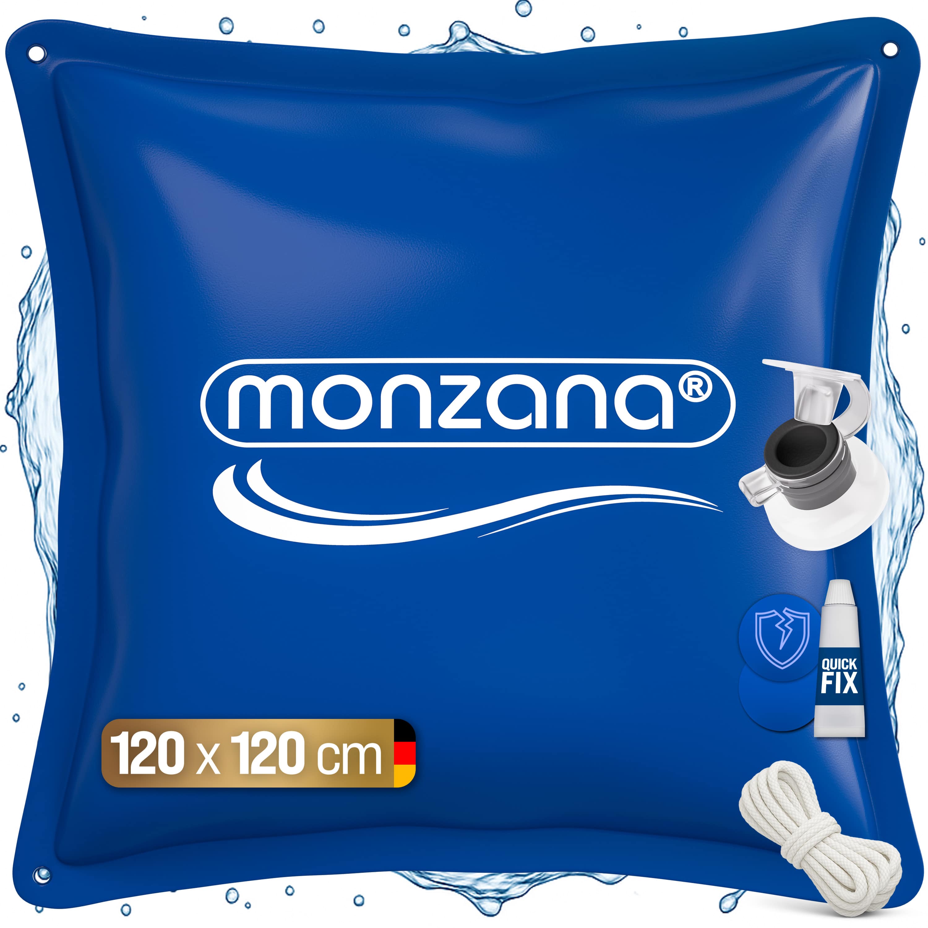 Zwembadkussen\u0020Blauw\u0020120x120cm\u0020\u002D20\u00B0C
