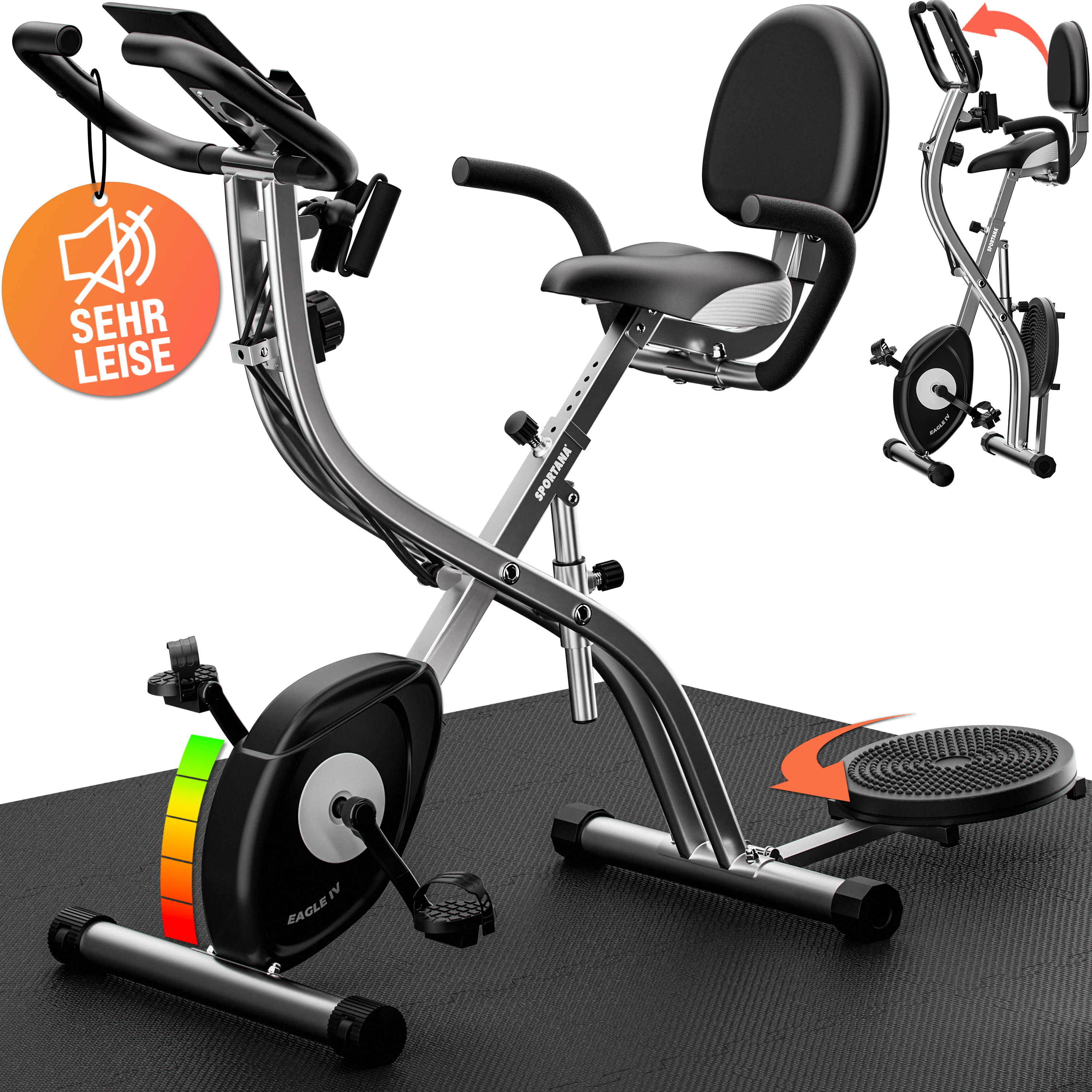 Hometrainer\u0020Eagle\u00204\u0020Compatibel\u0020met\u0020hartslagsensor\u002Dapp