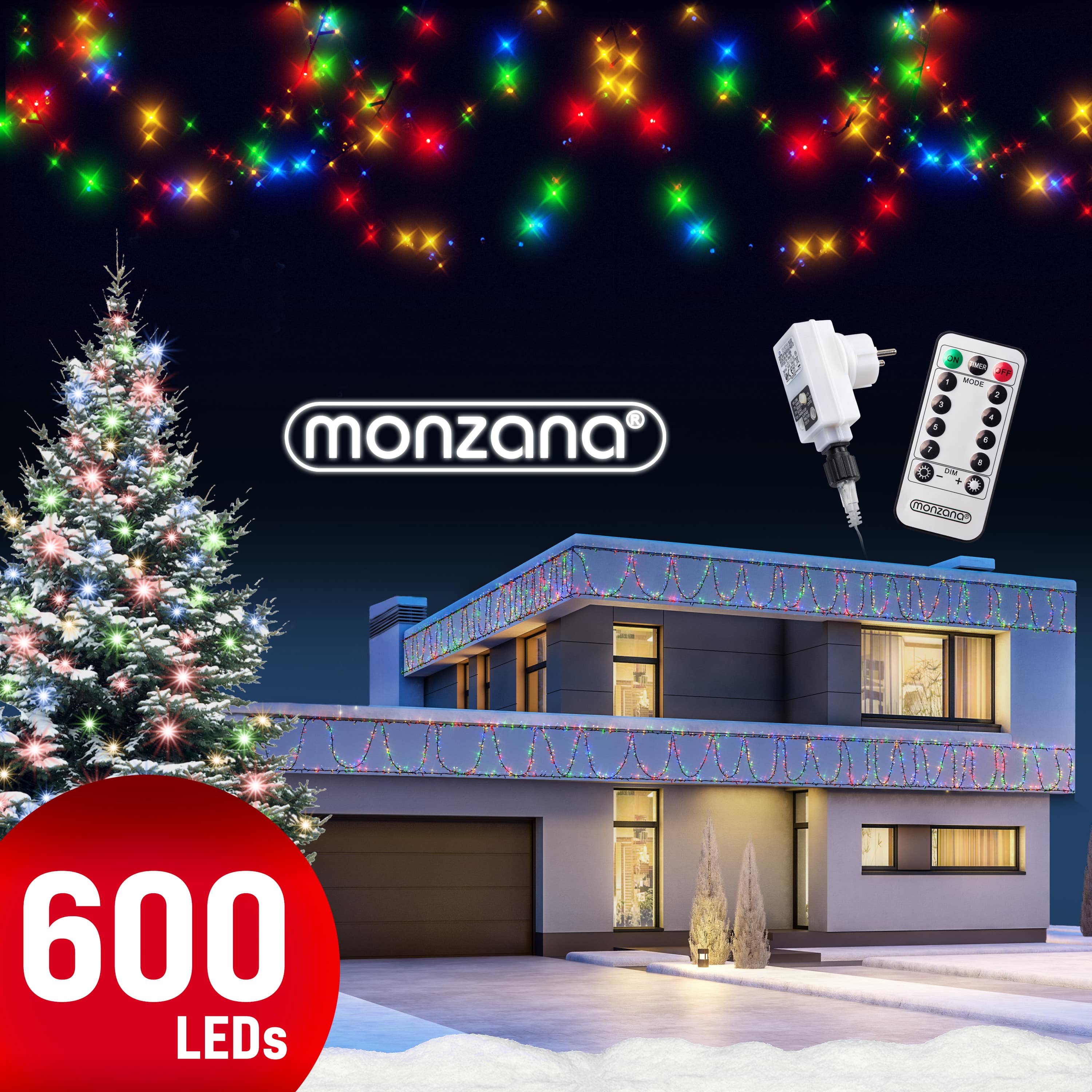 Kerstverlichting\u0020Kleurig\u002060m\u0020Afstandsbediening Kerstverlichting\u0020Kleurig\u002060m\u0020Afstandsbediening