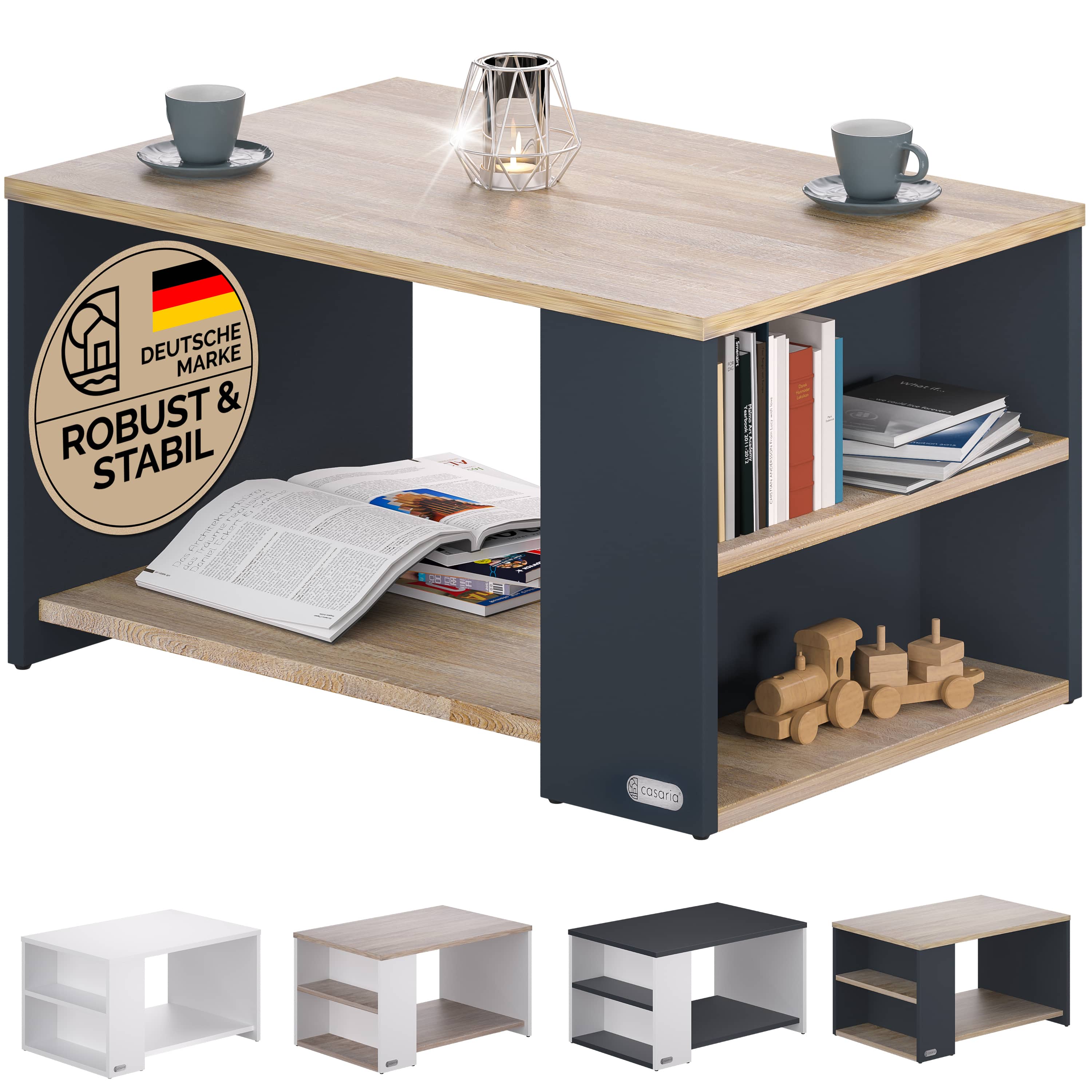 Salontafel\u0020Santa\u0020Cruz\u0020Hout\u002FGrijs\u002090x60x50cm Salontafel\u0020Santa\u0020Cruz\u0020Hout\u002FGrijs\u002090x60x50cm