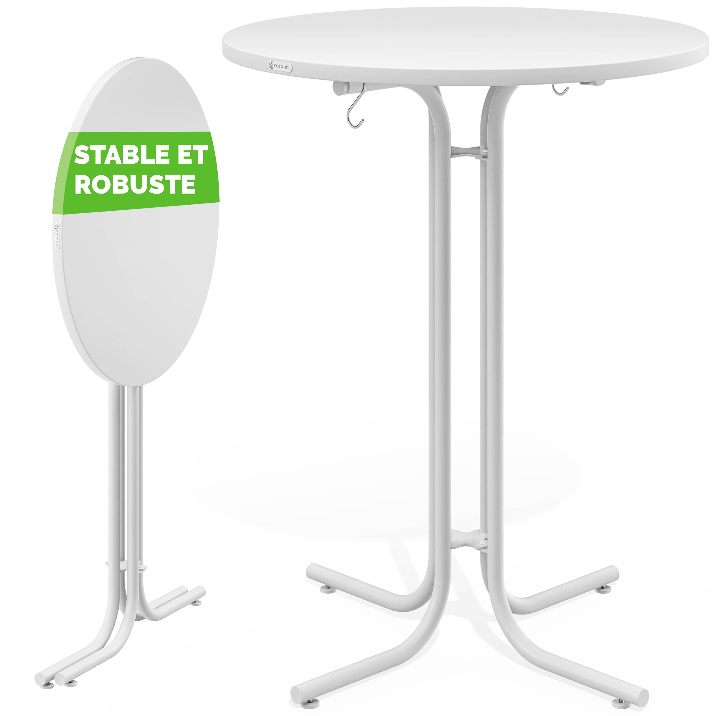Statafel\u0020Wit\u0020110x70cm\u0020opklapbaar Statafel\u0020Wit\u0020110x70cm\u0020opklapbaar