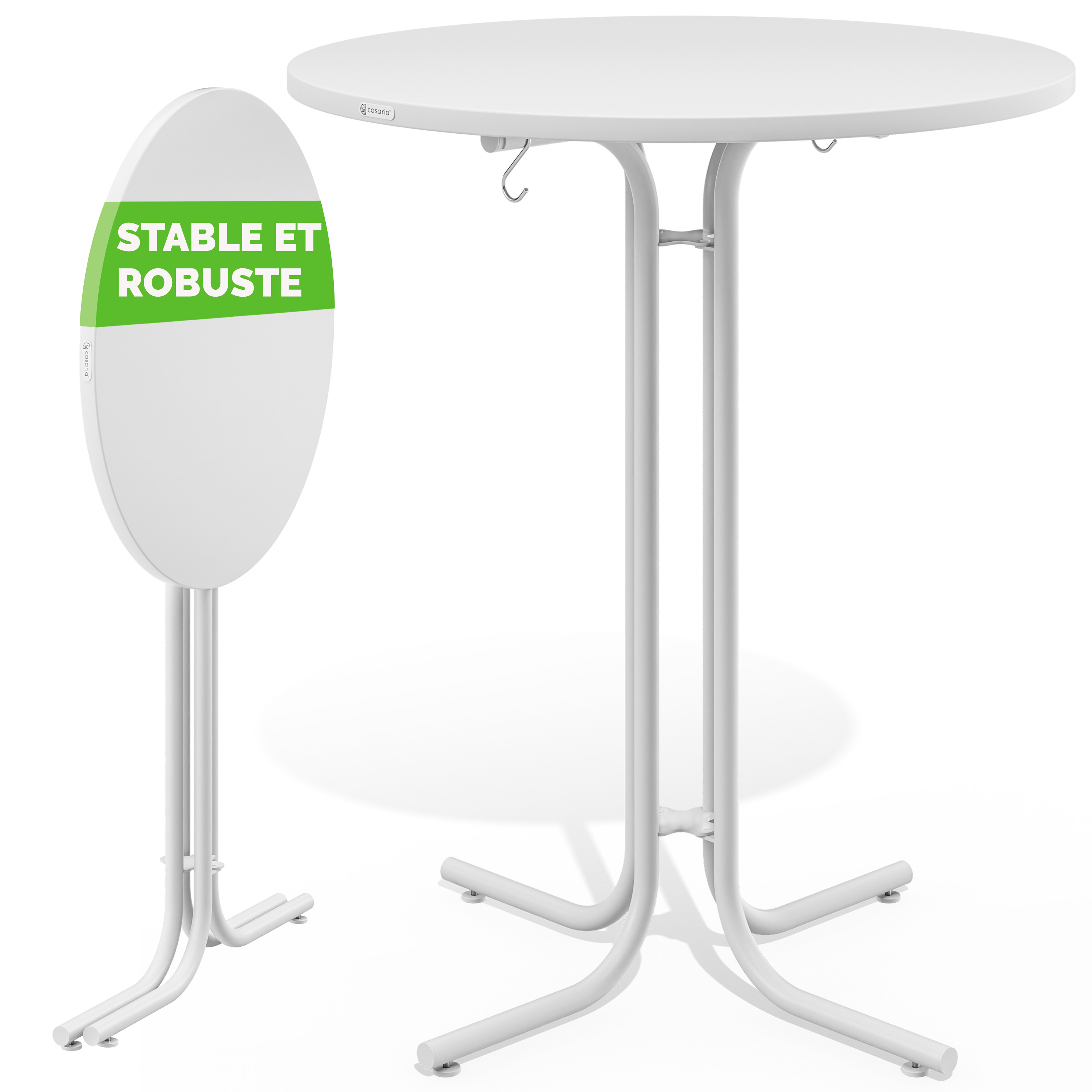 Statafel\u0020Wit\u0020110x80cm\u0020opklapbaar Statafel\u0020Wit\u0020110x80cm\u0020opklapbaar