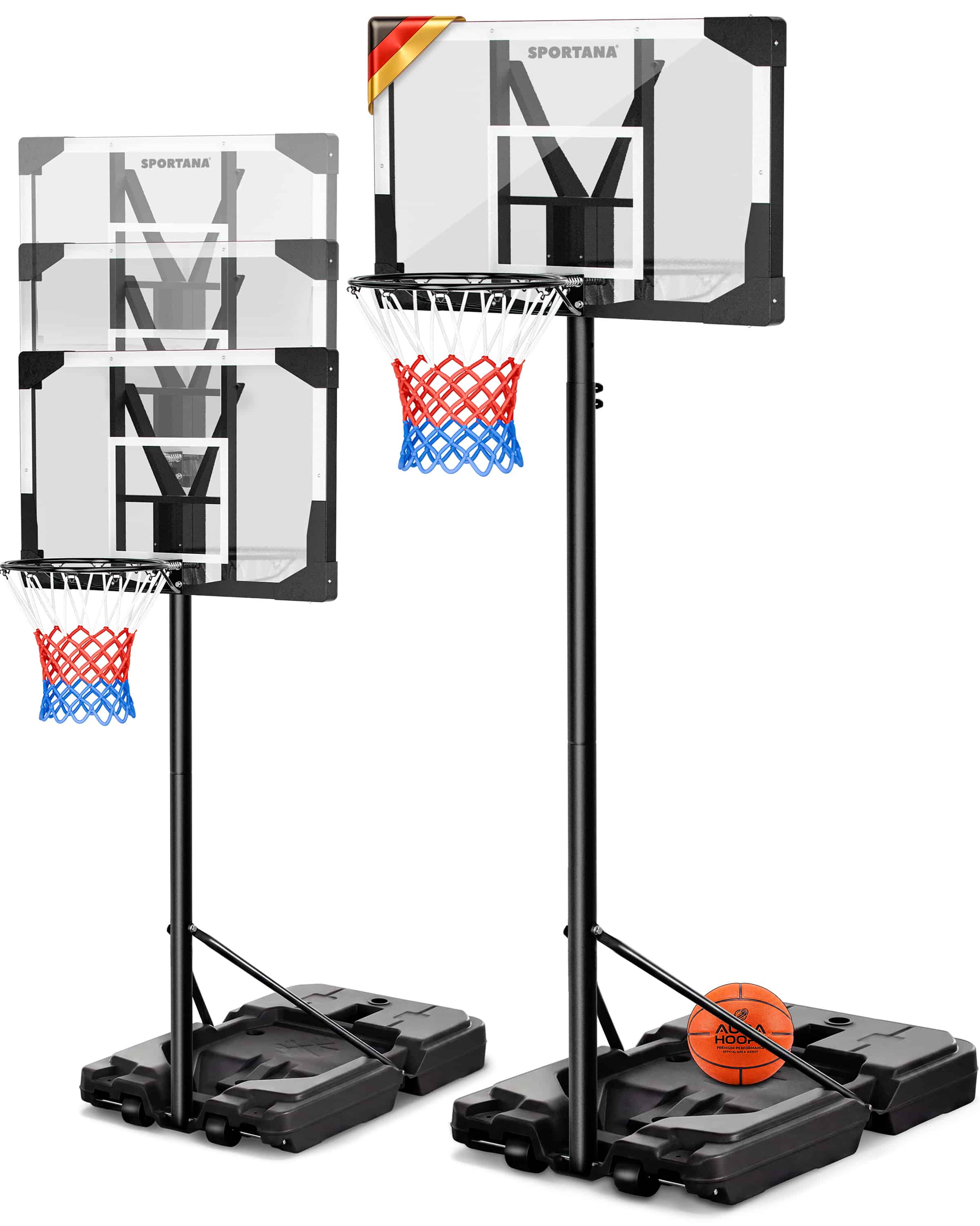 Basketbalhoepel\u0020outdoor\u0020in\u0020hoogte\u0020verstelbaar\u0020135\u0020\u002D305\u0020cm\u0020stabiel\u0020weerbestendig\u0020met\u0020standaard\u002060\u0020kg\u0020basis\u0020wielen