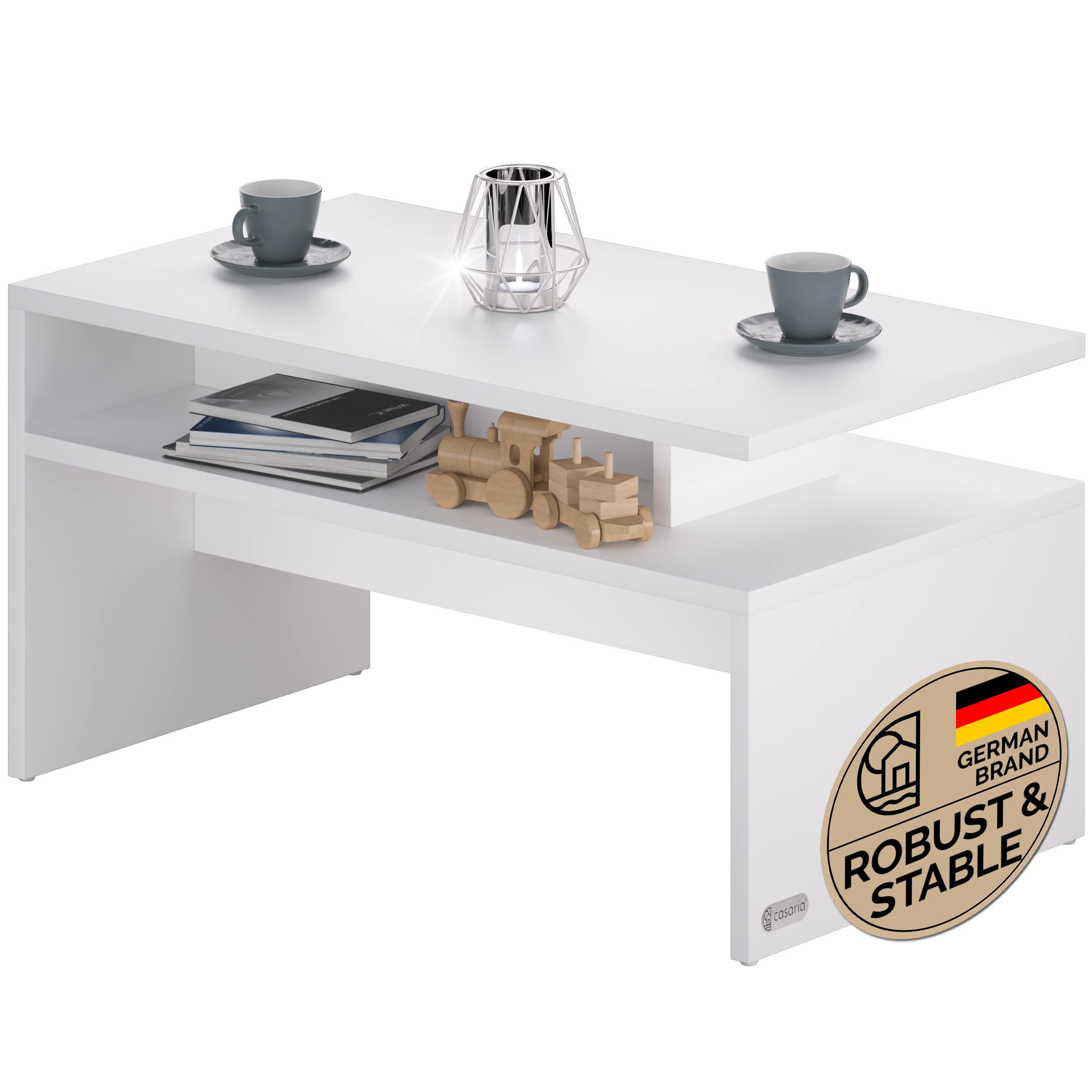Salontafel\u0020Sacramento\u0020Wit\u002095x55x50cm Salontafel\u0020Sacramento\u0020Wit\u002095x55x50cm