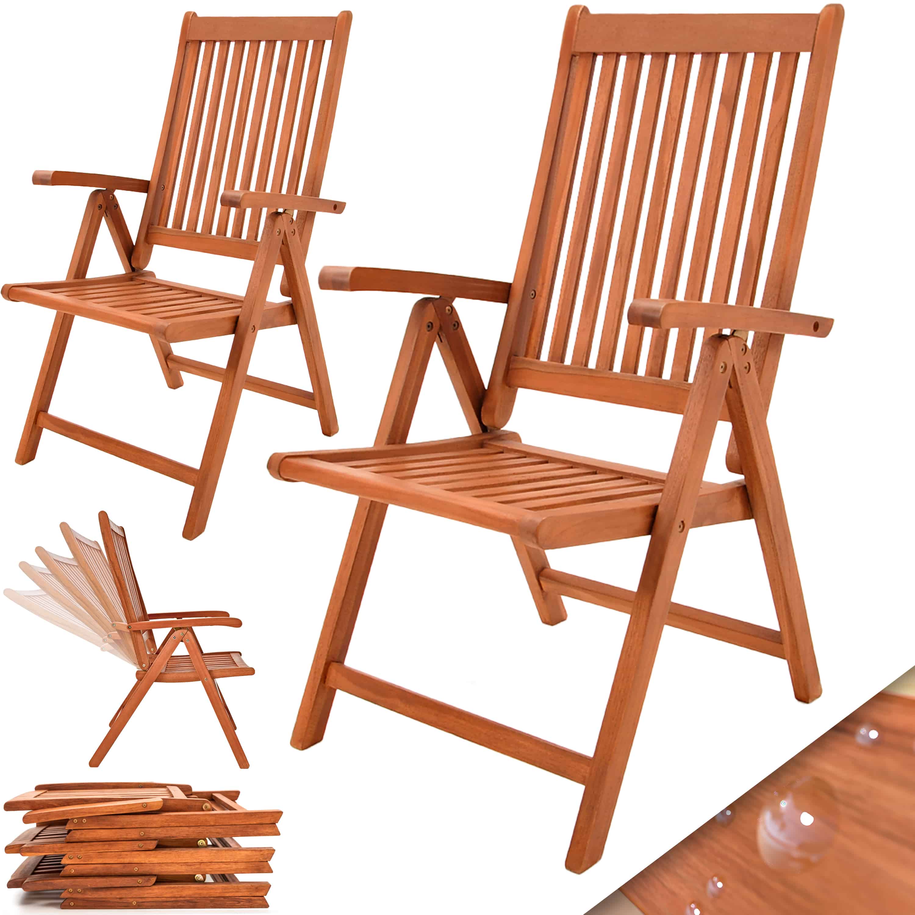 Tuinstoel\u0020Vanamo\u0020Set\u0020van\u00202\u0020Eucalyptushout\u0020FSC\u00AE\u002Dgecertificeerd