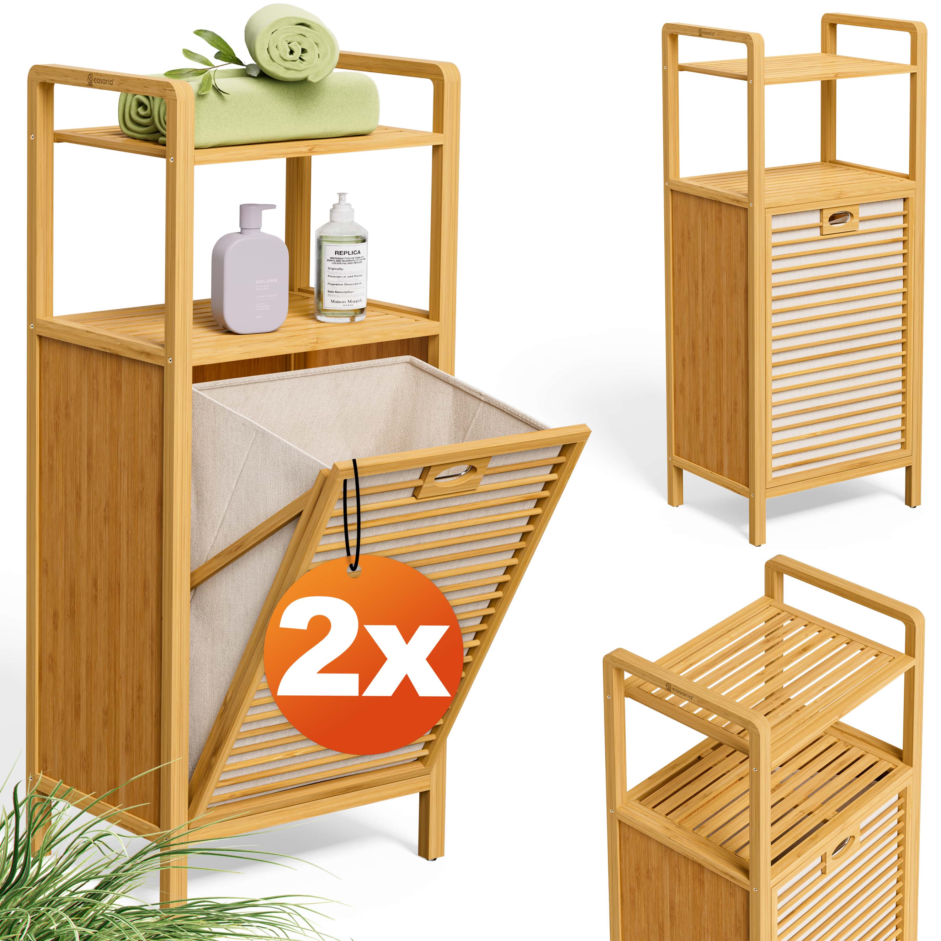 Rek\u0020met\u0020Wasmand\u0020Bamboe\u002043\u0020liter\u0020,\u0020Set\u0020van\u00202