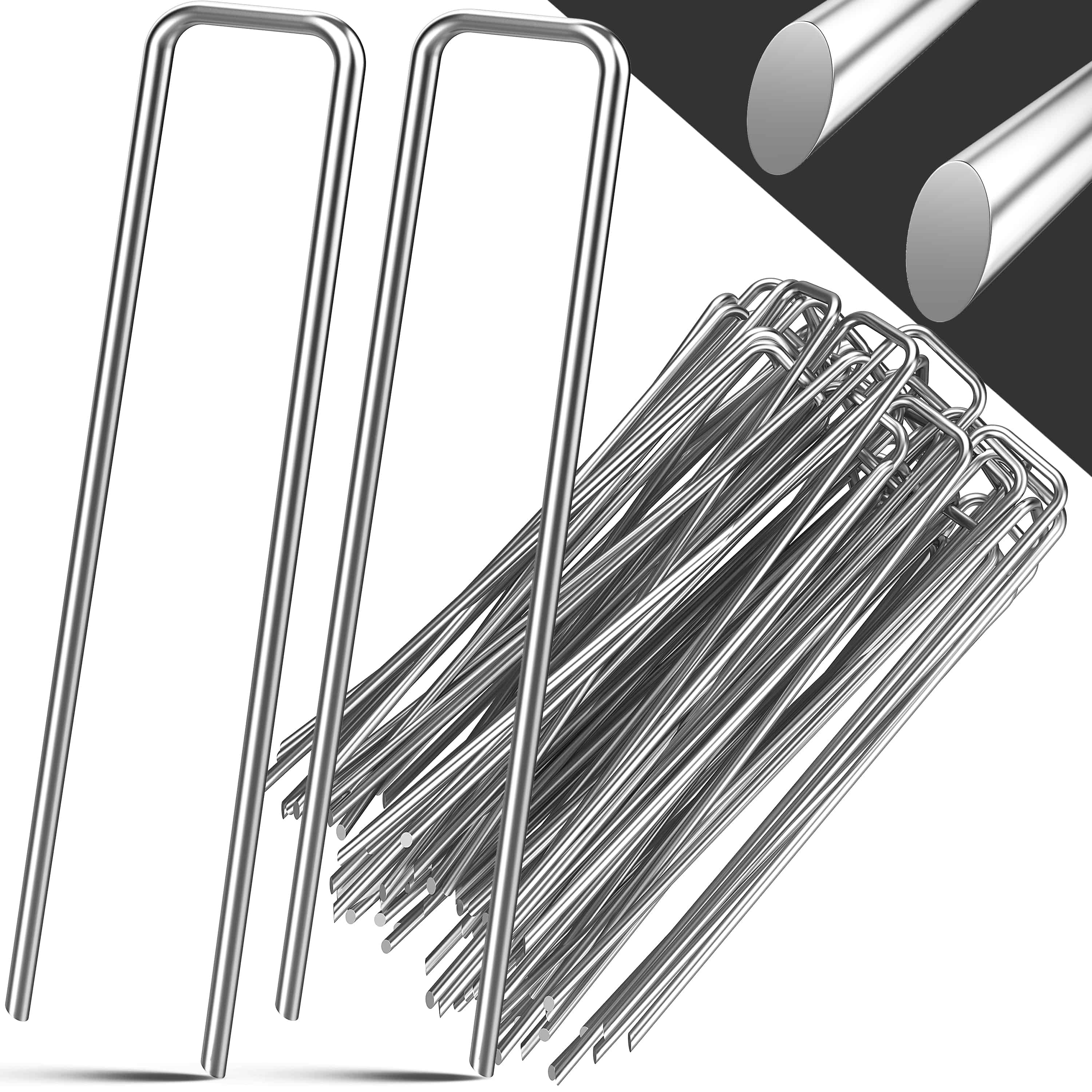 Haringen150\u0020Stuks\u0020Gegalvaniseerd\u0020Staal\u0020\u00D8\u00202,7\u0020mm