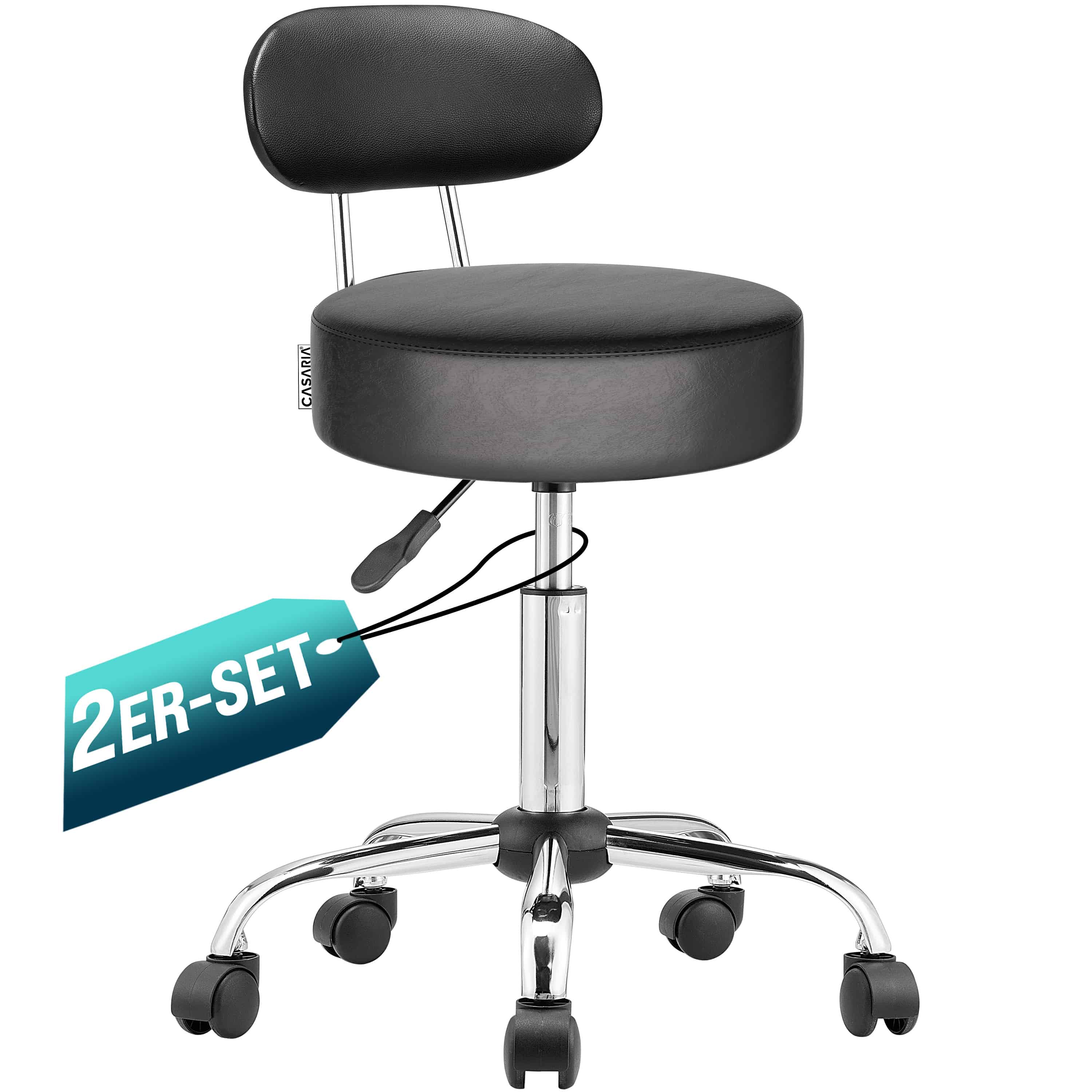 Rolkruk\u0020Zwart\u0020Set\u0020van\u00202\u0020360\u00B0\u0020draaibaar\u0020met\u0020rugleuning Rolkruk\u0020Zwart\u0020Set\u0020van\u00202\u0020360\u00B0\u0020draaibaar\u0020met\u0020rugleuning