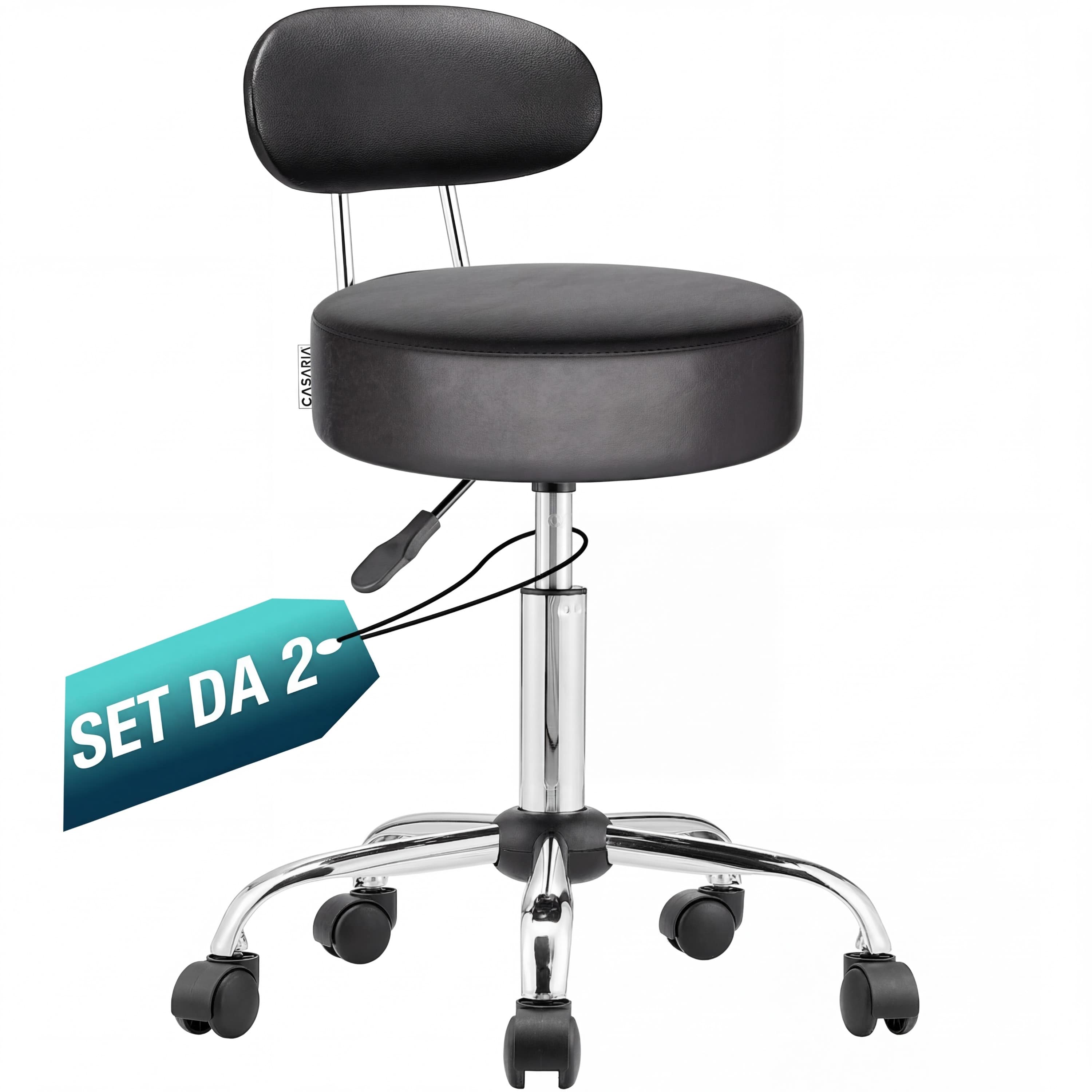 Rolkruk\u0020Zwart\u0020Set\u0020van\u00202\u0020360\u00B0\u0020draaibaar\u0020met\u0020rugleuning Rolkruk\u0020Zwart\u0020Set\u0020van\u00202\u0020360\u00B0\u0020draaibaar\u0020met\u0020rugleuning