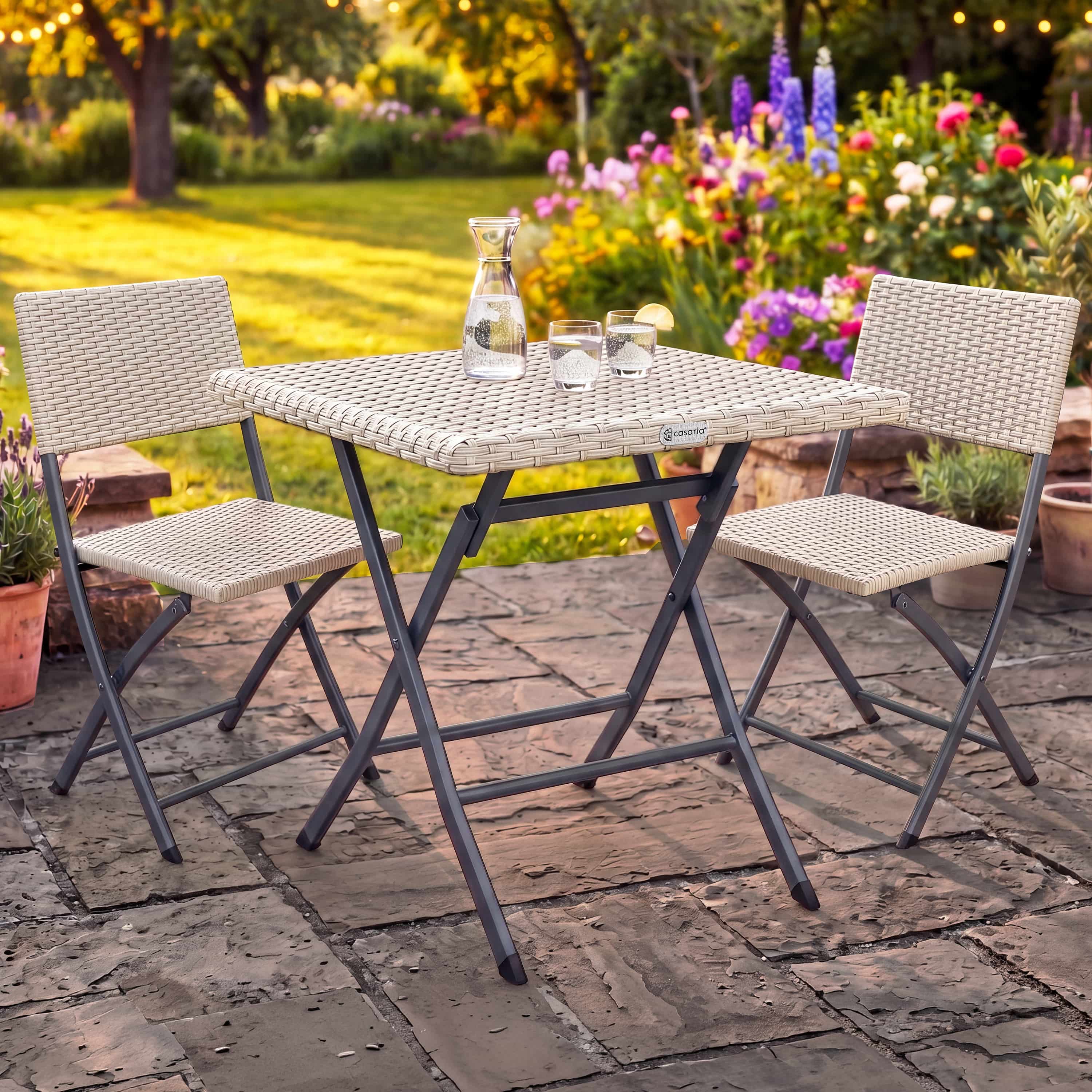 Tuinset\u0020van\u0020polyrotan,\u00203\u002Ddelig,\u0020cr\u00E8mekleurig Tuinset\u0020van\u0020polyrotan,\u00203\u002Ddelig,\u0020cr\u00E8mekleurig