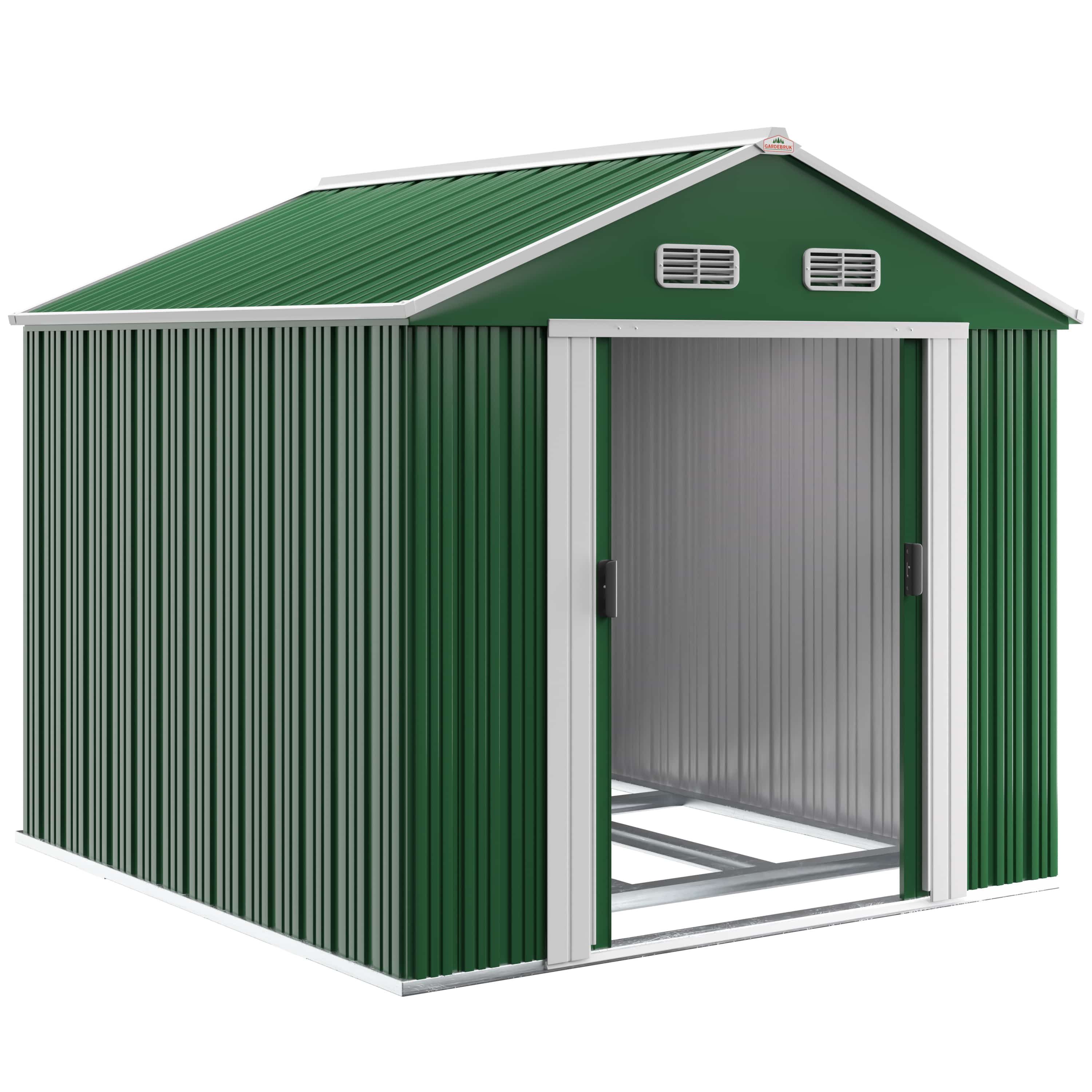 Tuinhuis\u0020Groen\u0020Metaal\u0020260x315x180cm