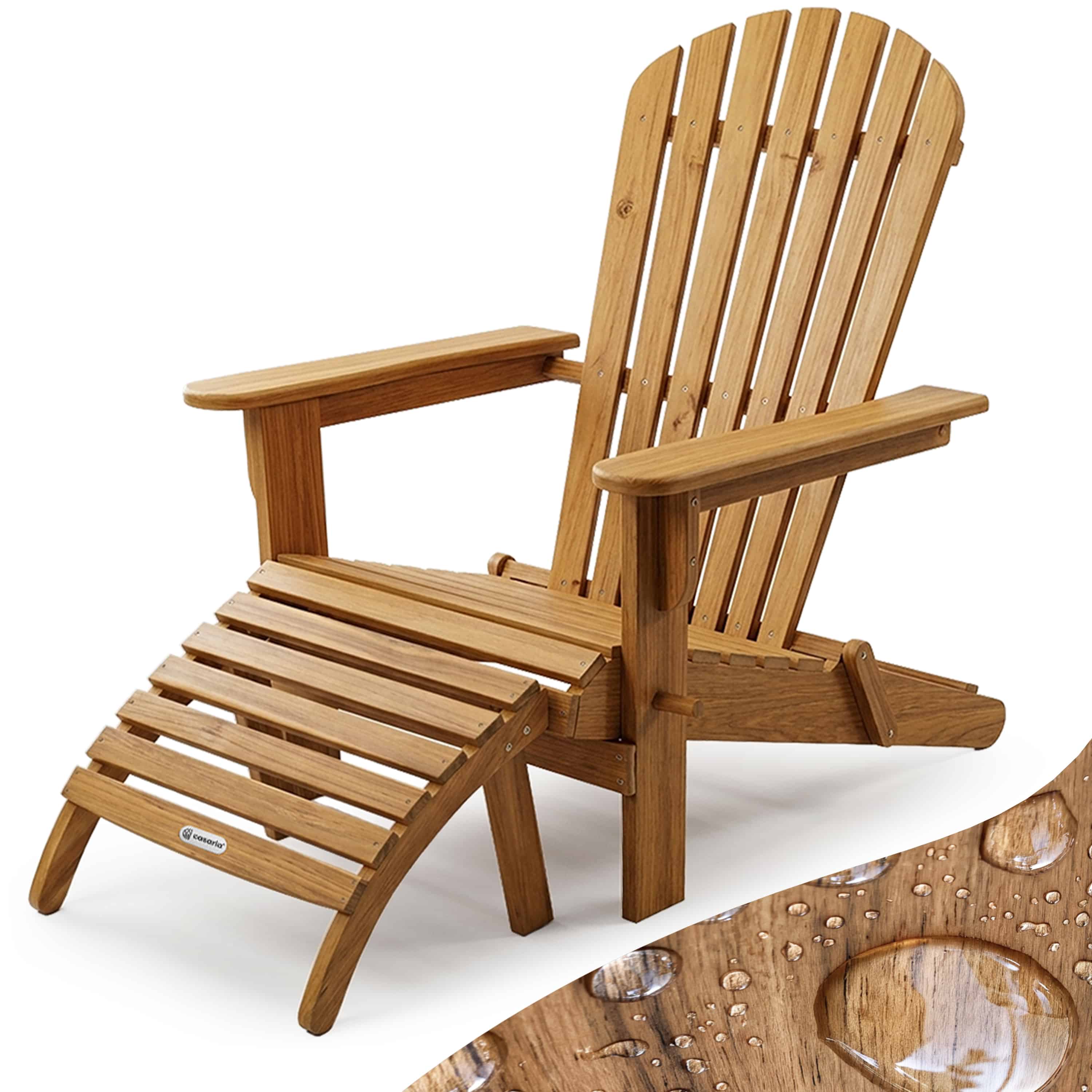 Ligbed\u0020Adirondack\u0020acaciahout\u0020incl\u0020voetensteun Ligbed\u0020Adirondack\u0020acaciahout\u0020incl\u0020voetensteun