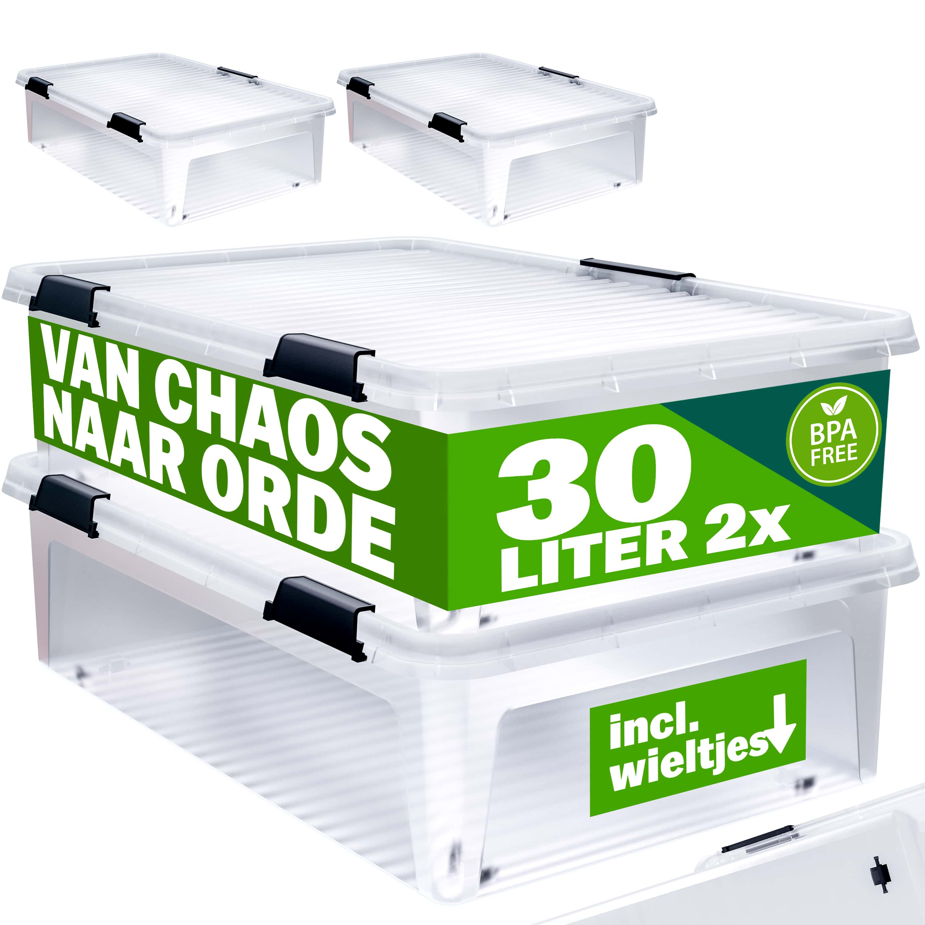 Opbergbox\u0020met\u0020Deksel\u0020Transparant\u002060x40x17cm\u002024L Opbergbox\u0020met\u0020Deksel\u0020Transparant\u002060x40x17cm\u002024L