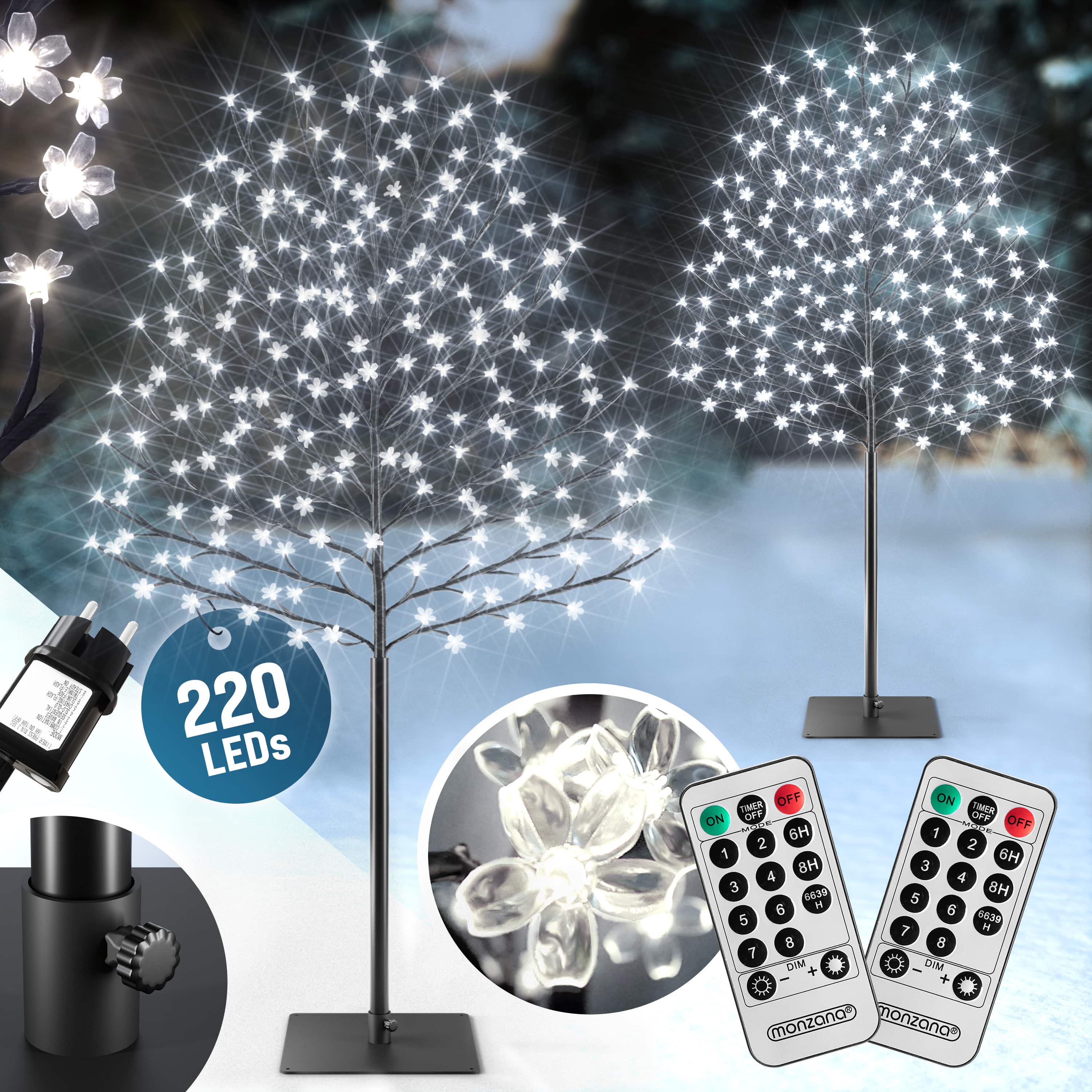 Kersenbloesemboom\u0020Set\u0020van\u00202\u0020Koudwit\u0020220cm\u0020220\u0020LEDs Kersenbloesemboom\u0020Set\u0020van\u00202\u0020Koudwit\u0020220cm\u0020220\u0020LEDs