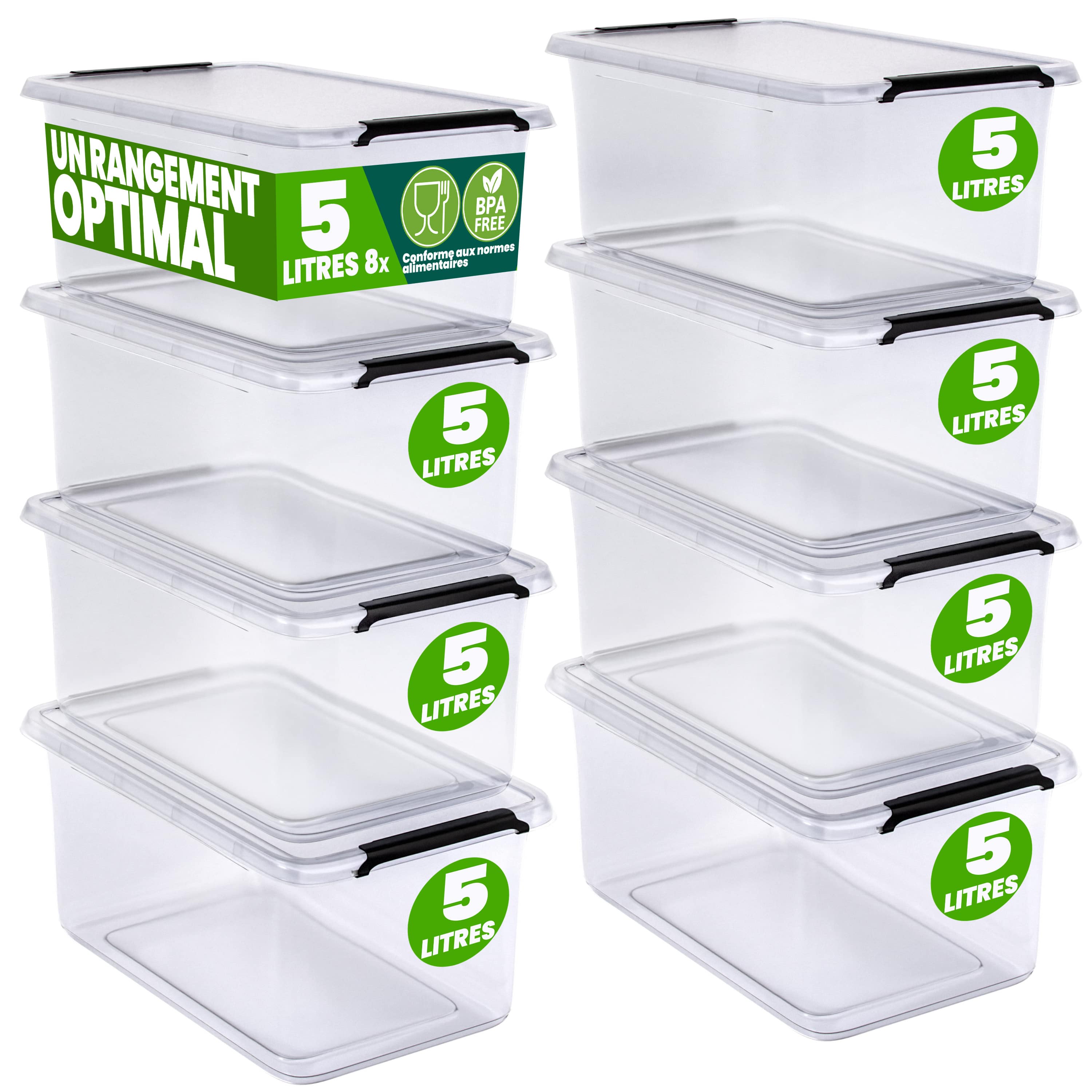 Opbergbox\u0020Transparant\u0020Set\u0020van\u00208\u002030x20x12cm\u00205L Opbergbox\u0020Transparant\u0020Set\u0020van\u00208\u002030x20x12cm\u00205L