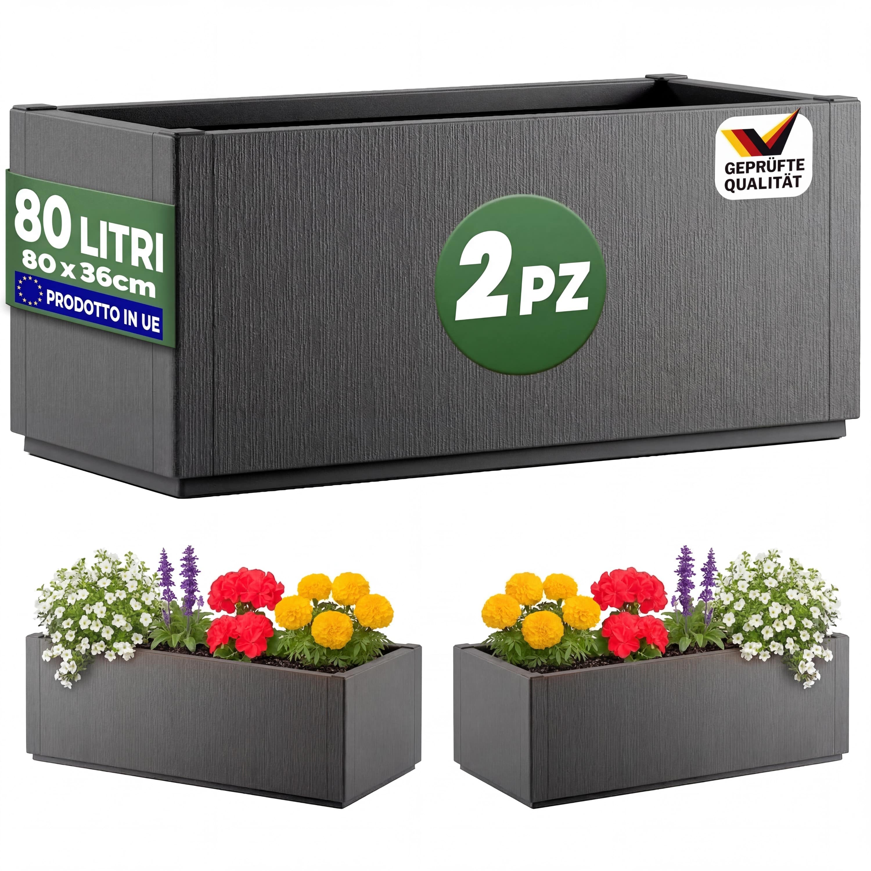 Bloempot\u0020Ethica\u0020Set\u0020van\u00202\u0020Antraciet\u0020plastic\u002080x36x36cm Bloempot\u0020Ethica\u0020Set\u0020van\u00202\u0020Antraciet\u0020plastic\u002080x36x36cm