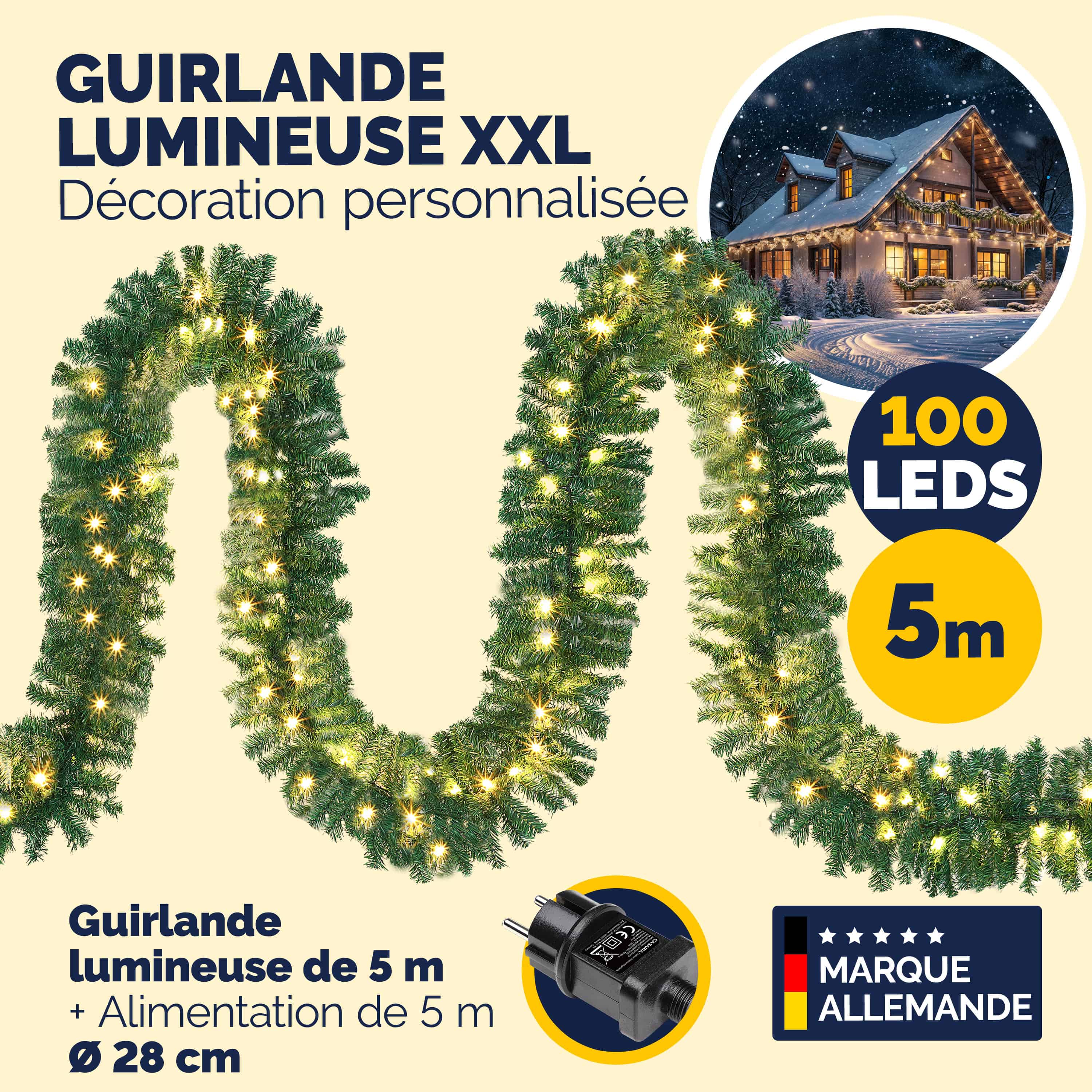 Guirlande\u0020Groen\u00205m\u0020100\u0020LED\u00B4s\u0020Kerst Guirlande\u0020Groen\u00205m\u0020100\u0020LED\u00B4s\u0020Kerst