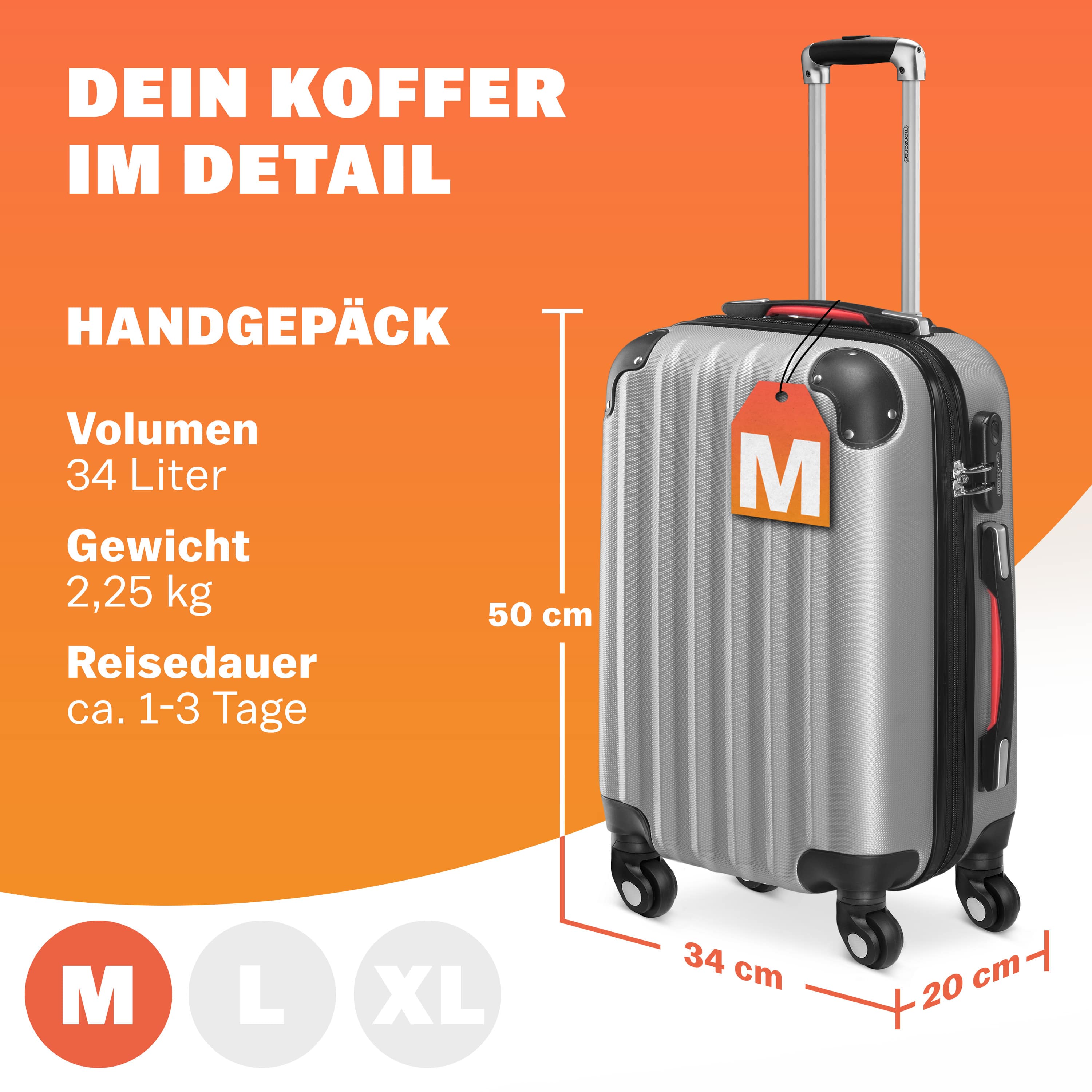 Reiskoffer\u0020Baseline\u0020Zilver\u0020Kunststof\u0020Hardcase\u002034\u0020L Reiskoffer\u0020Baseline\u0020Zilver\u0020Kunststof\u0020Hardcase\u002034\u0020L