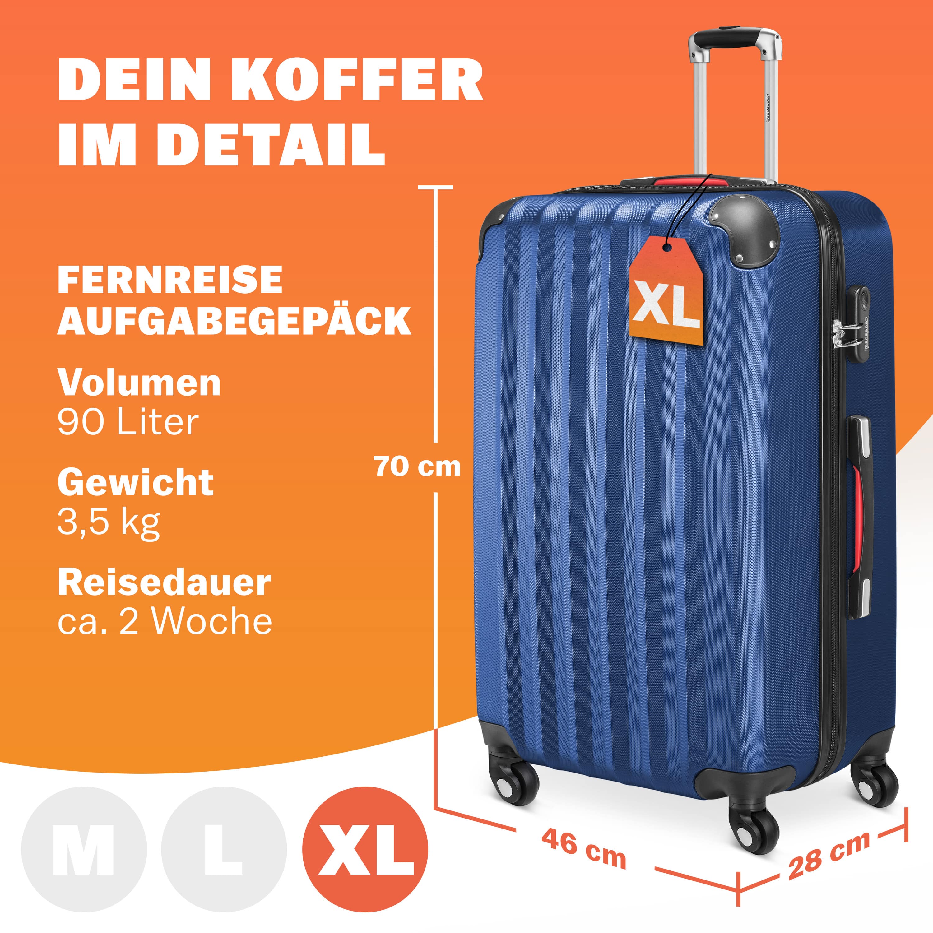 Reiskoffer\u0020Baseline\u0020Blauw\u0020XL\u0020ABS Reiskoffer\u0020Baseline\u0020Blauw\u0020XL\u0020ABS
