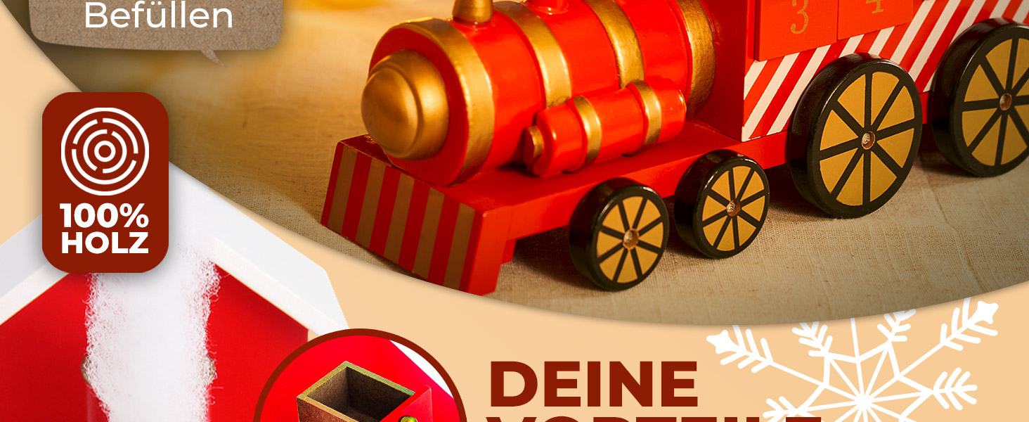 Kerst\u0020Adventkalender\u0020Trein\u0020Rood Kerst\u0020Adventkalender\u0020Trein\u0020Rood
