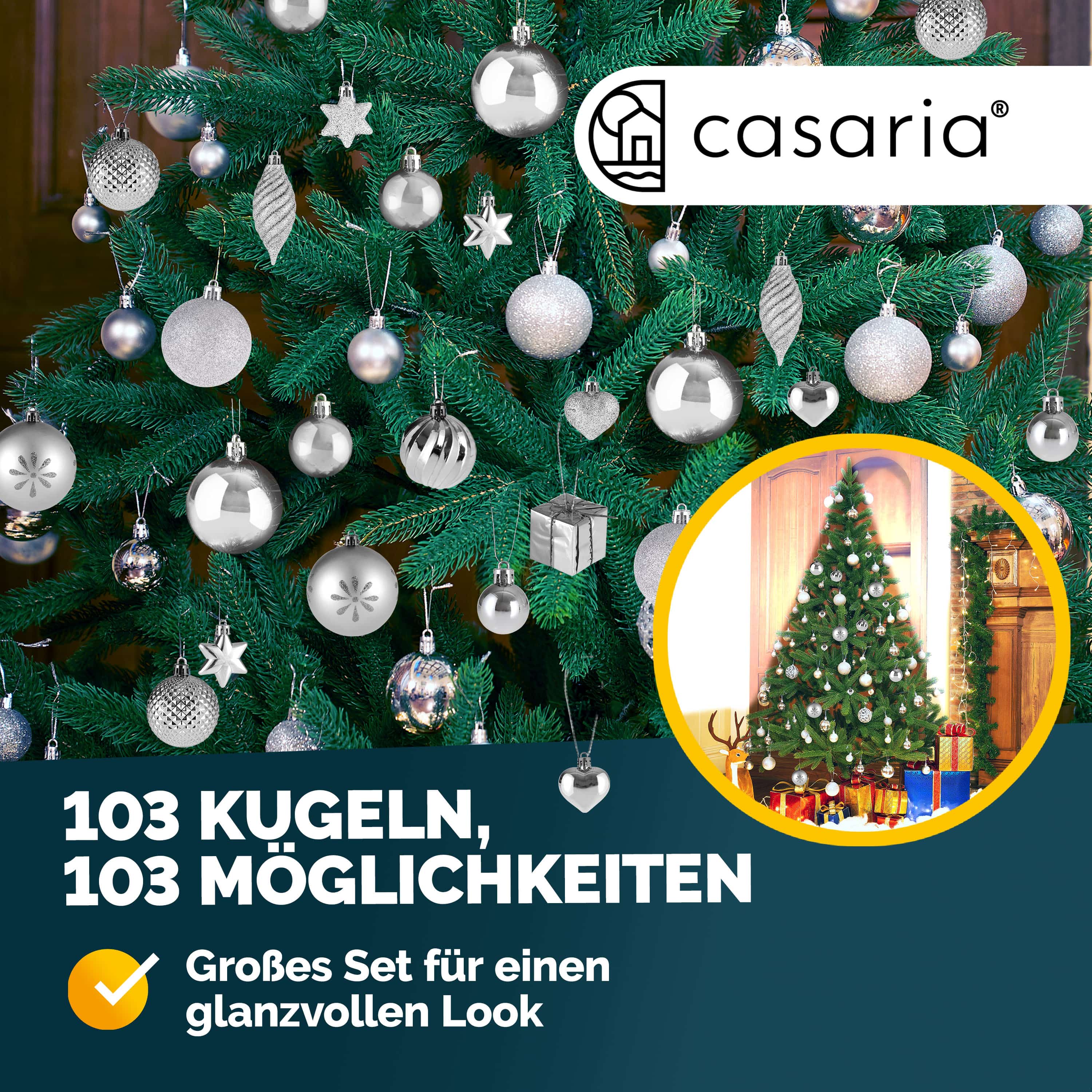 Kerstballen\u0020Zilver\u0020103\u002Ddelig Kerstballen\u0020Zilver\u0020103\u002Ddelig