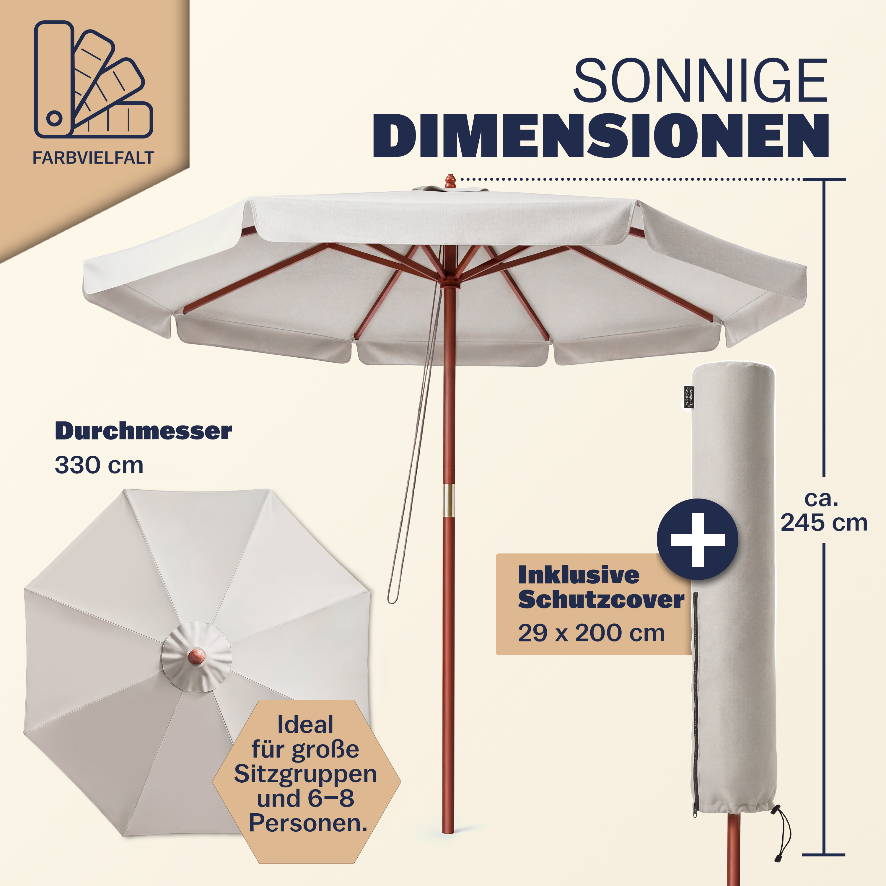 Parasol\u0020Hout\u0020Beige\u0020\u00D8330cm\u0020UV\u002Dbescherming\u002080\u002B Parasol\u0020Hout\u0020Beige\u0020\u00D8330cm\u0020UV\u002Dbescherming\u002080\u002B