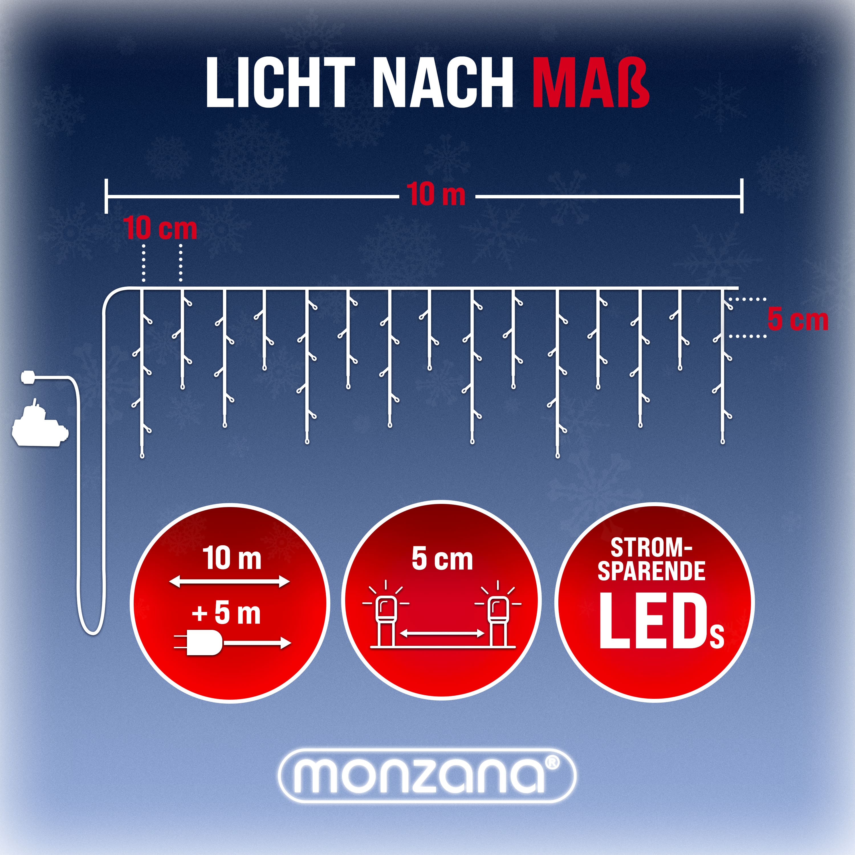 Kerstverlichting\u0020Lichtgordijn\u0020LED\u0020Kerst\u0020Koudwit\u002015m