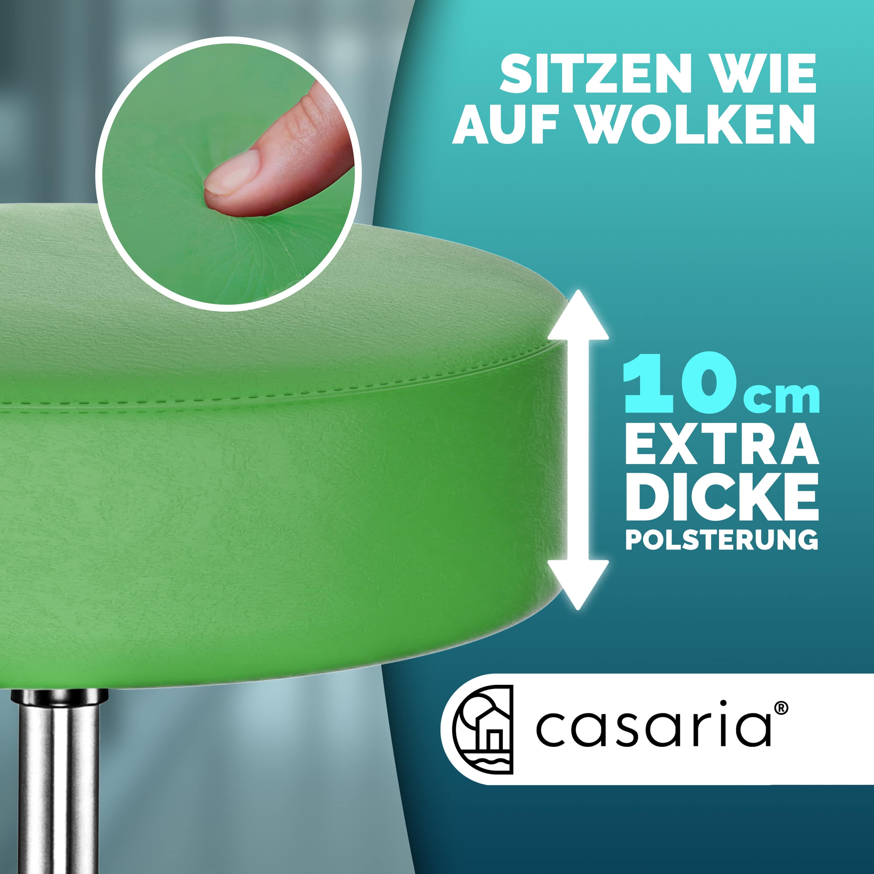 Rolkruk\u0020kunstleer\u0020Groen\u0020360\u00B0\u0020draaibaar Rolkruk\u0020kunstleer\u0020Groen\u0020360\u00B0\u0020draaibaar