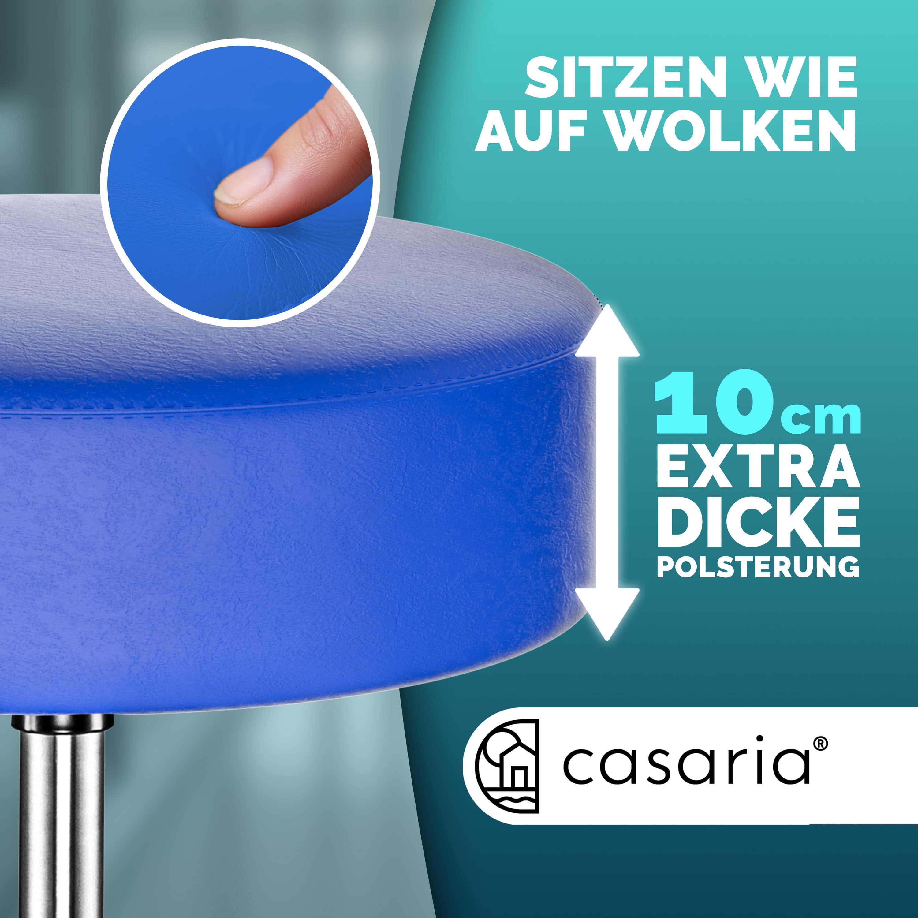 Rolkruk\u0020kunstleer\u0020Blauw\u0020360\u00B0\u0020draaibaar Rolkruk\u0020kunstleer\u0020Blauw\u0020360\u00B0\u0020draaibaar